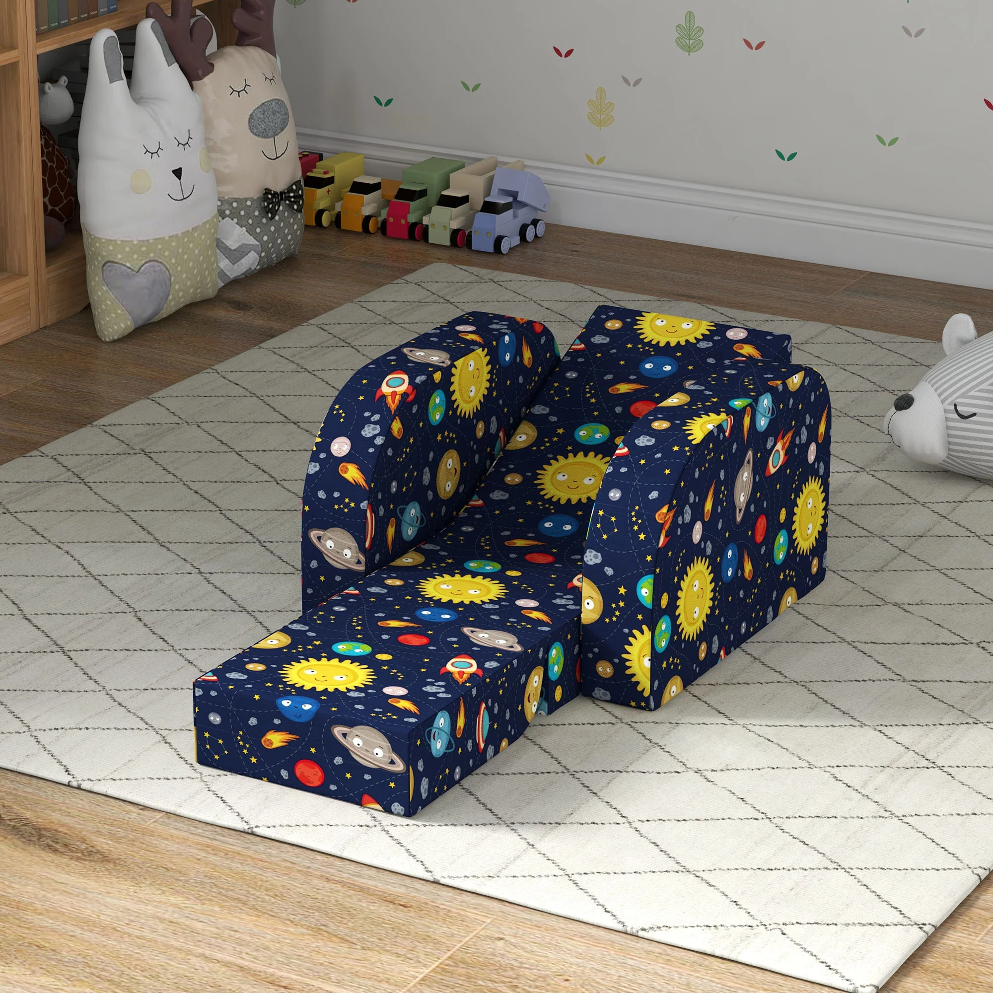 AIYAPLAY Kids Armchair, Foldable Toddler Chair For Bedroom - Image 16