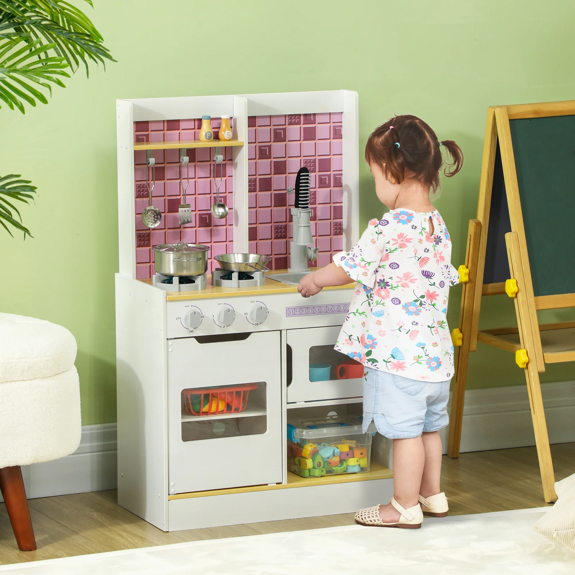 AIYAPLAY Kids Play Kitchen - Image 2