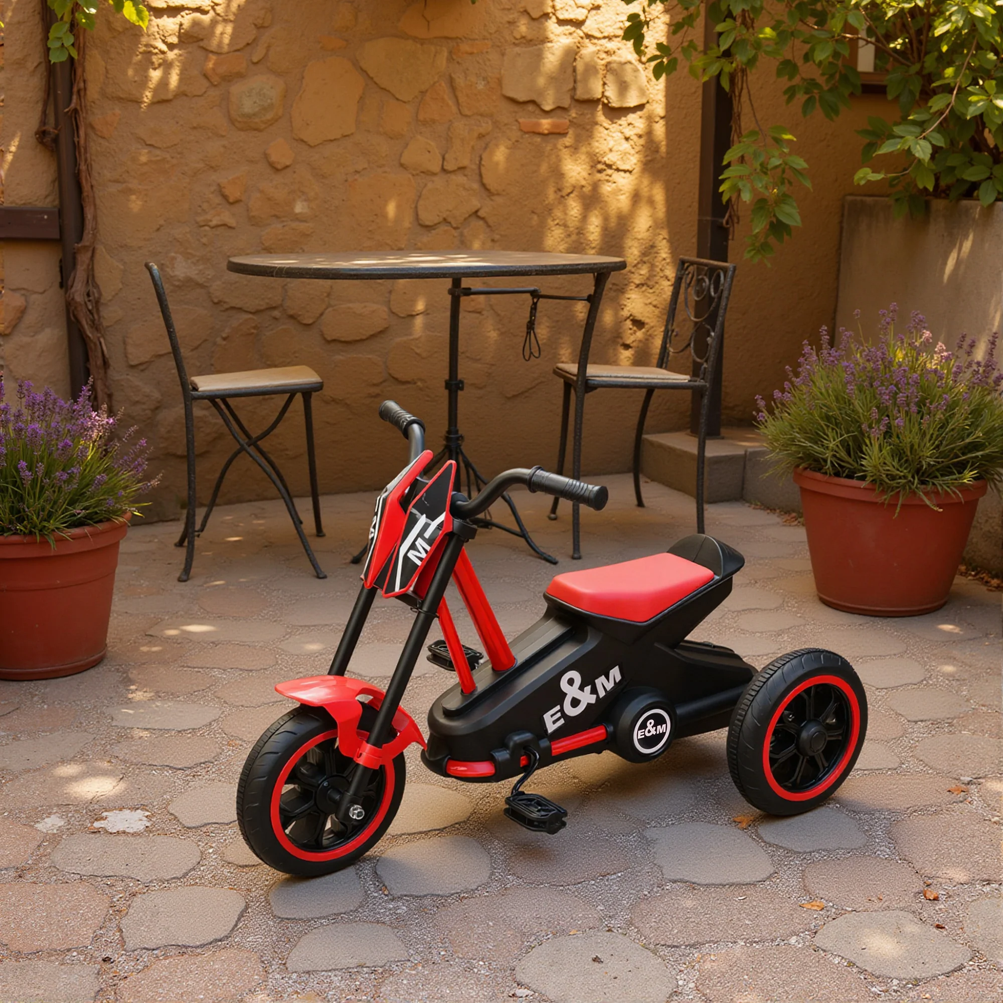 AIYAPLAY Kids Tricycle Baby Trike, 3 Wheel Toddler Balance Bike - Image 9