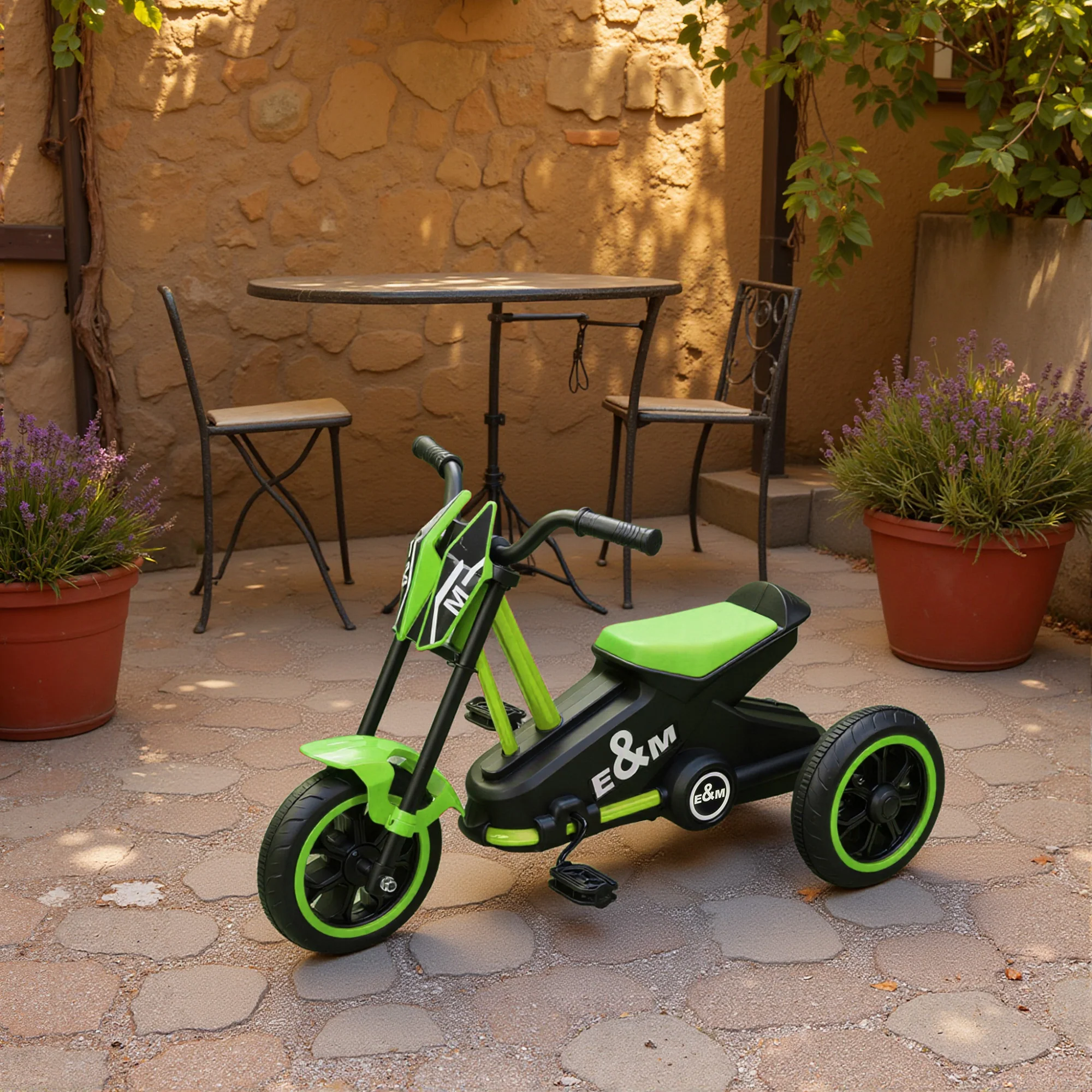 AIYAPLAY Kids Tricycle Baby Trike, 3 Wheel Toddler Balance Bike - Image 9