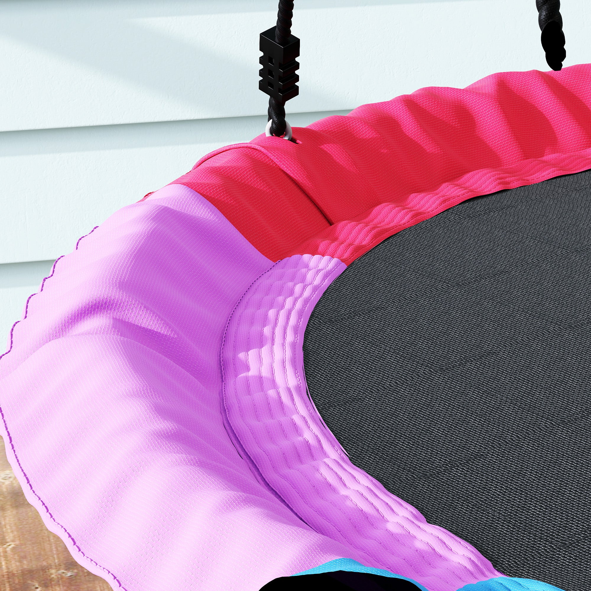 AIYAPLAY Nest Swing Heavy Duty 300kg Waterproof 120 Cm Rainbow - Image 8