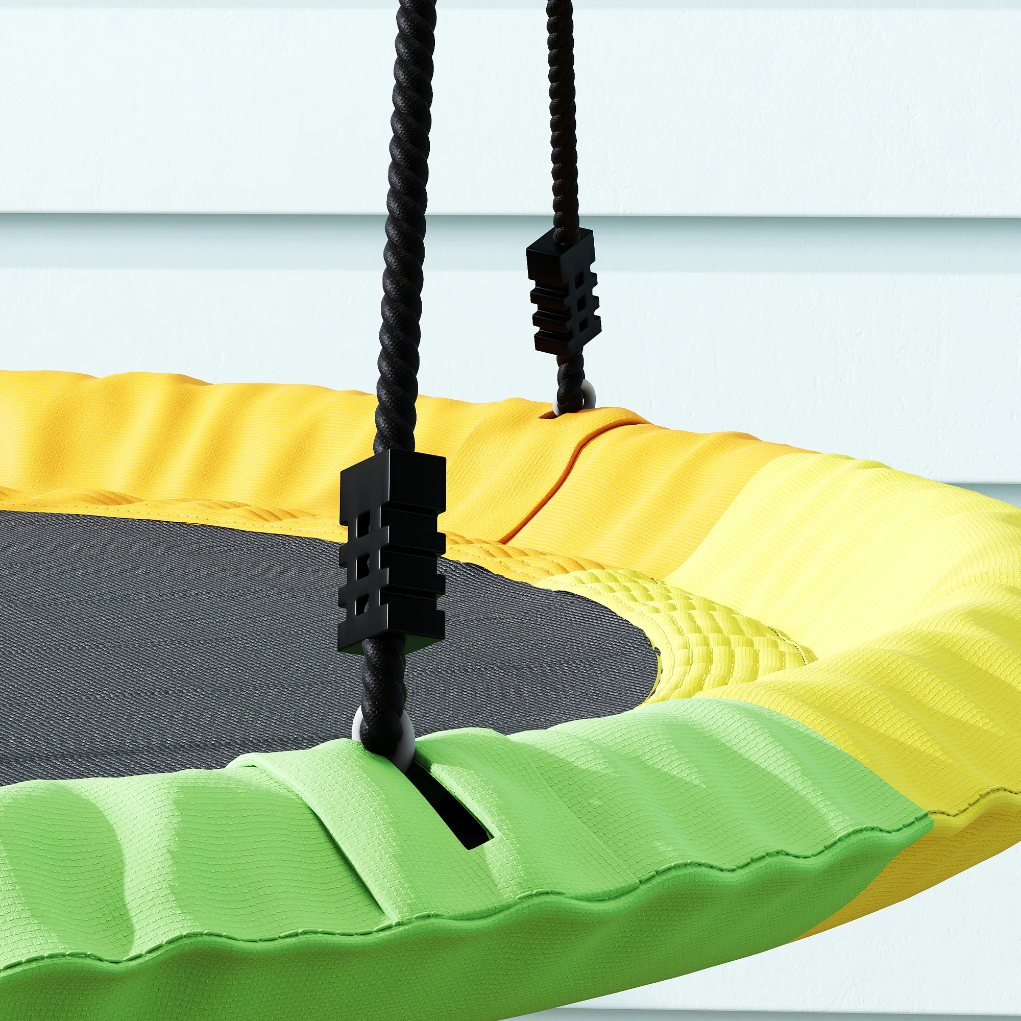 AIYAPLAY Nest Swing Heavy Duty 300kg Waterproof 120 Cm Rainbow - Image 9