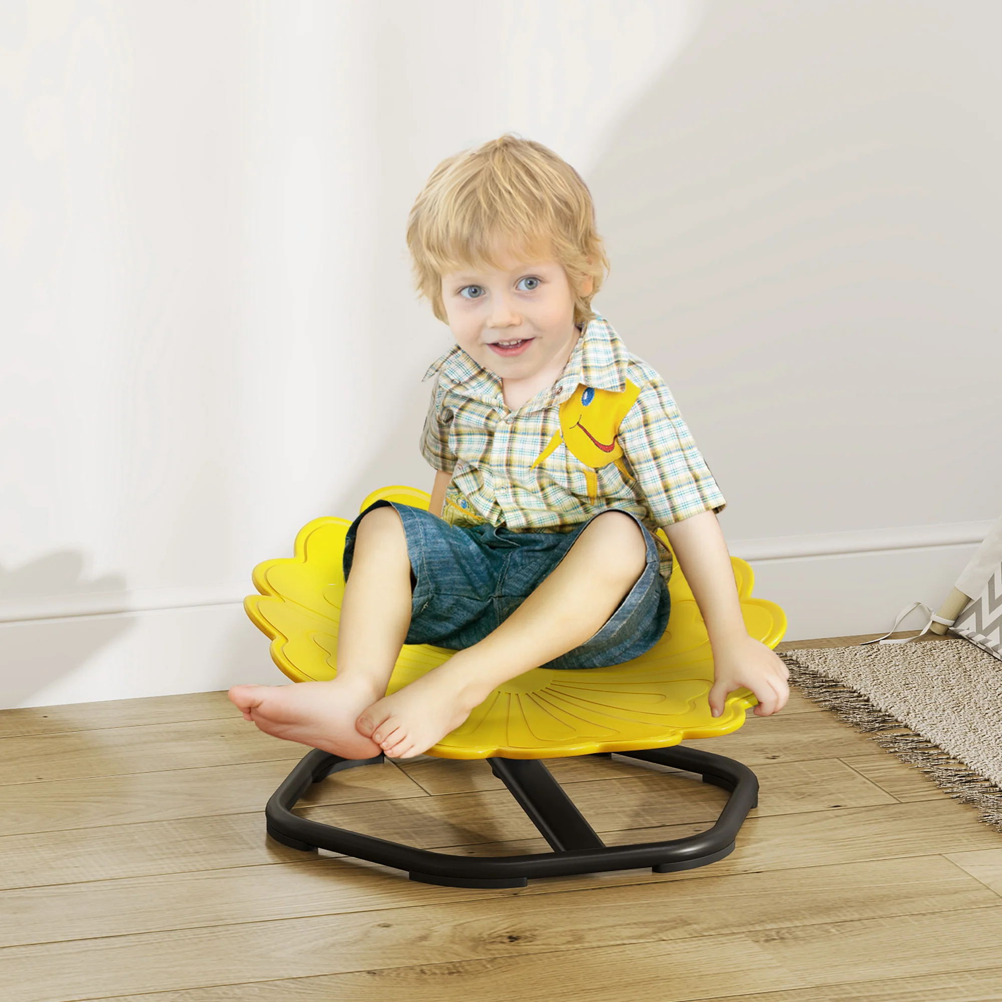 AIYAPLAY Sensory Spinning Chair, Kids Swivel Chair, - Image 11
