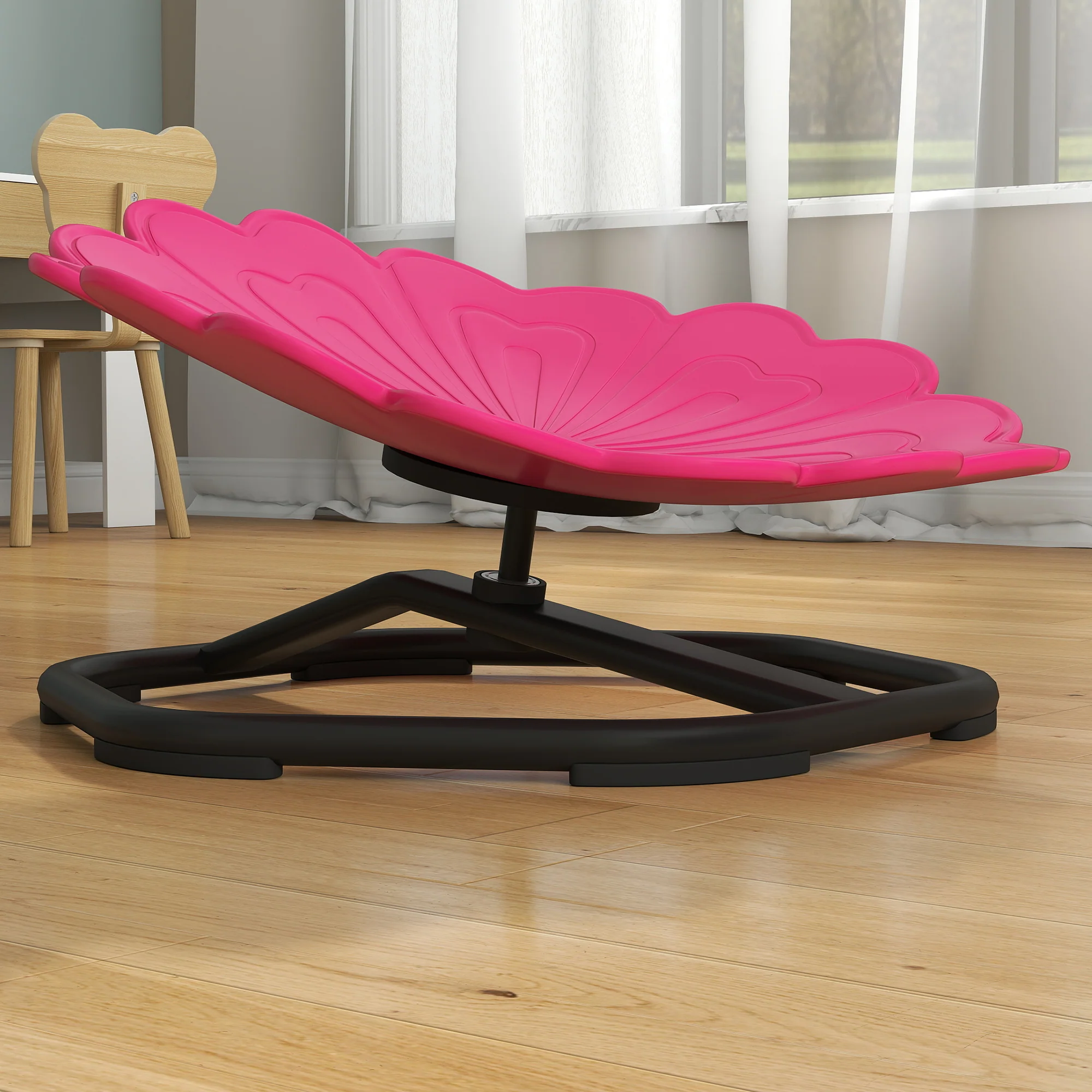 AIYAPLAY Sensory Spinning Chair, Kids Swivel Chair, - Image 9