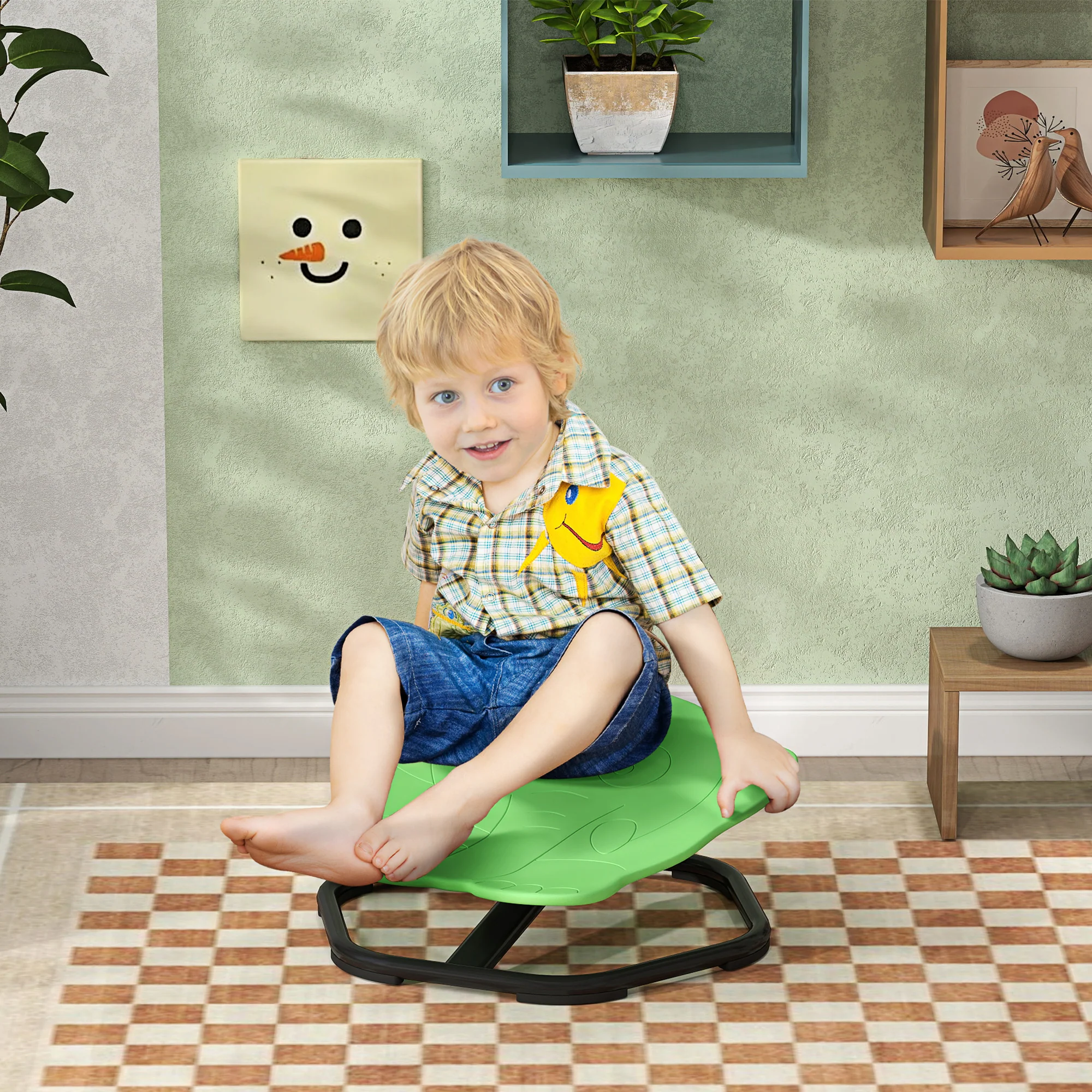 AIYAPLAY Spinning Chair for Autism, Sensory Spinning Chair - Image 3