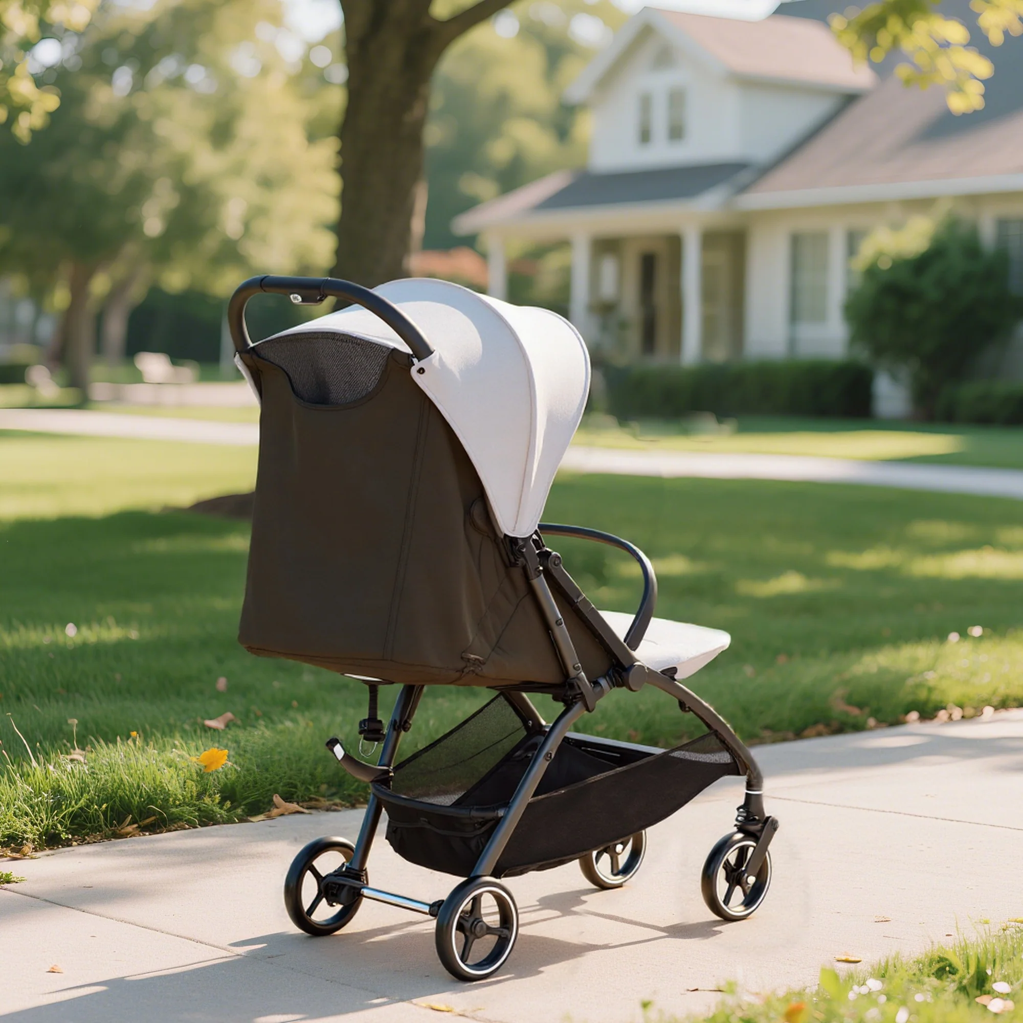AIYAPLAY Travel Stroller With Easy Folding, Lightweight Pushchair - Image 18