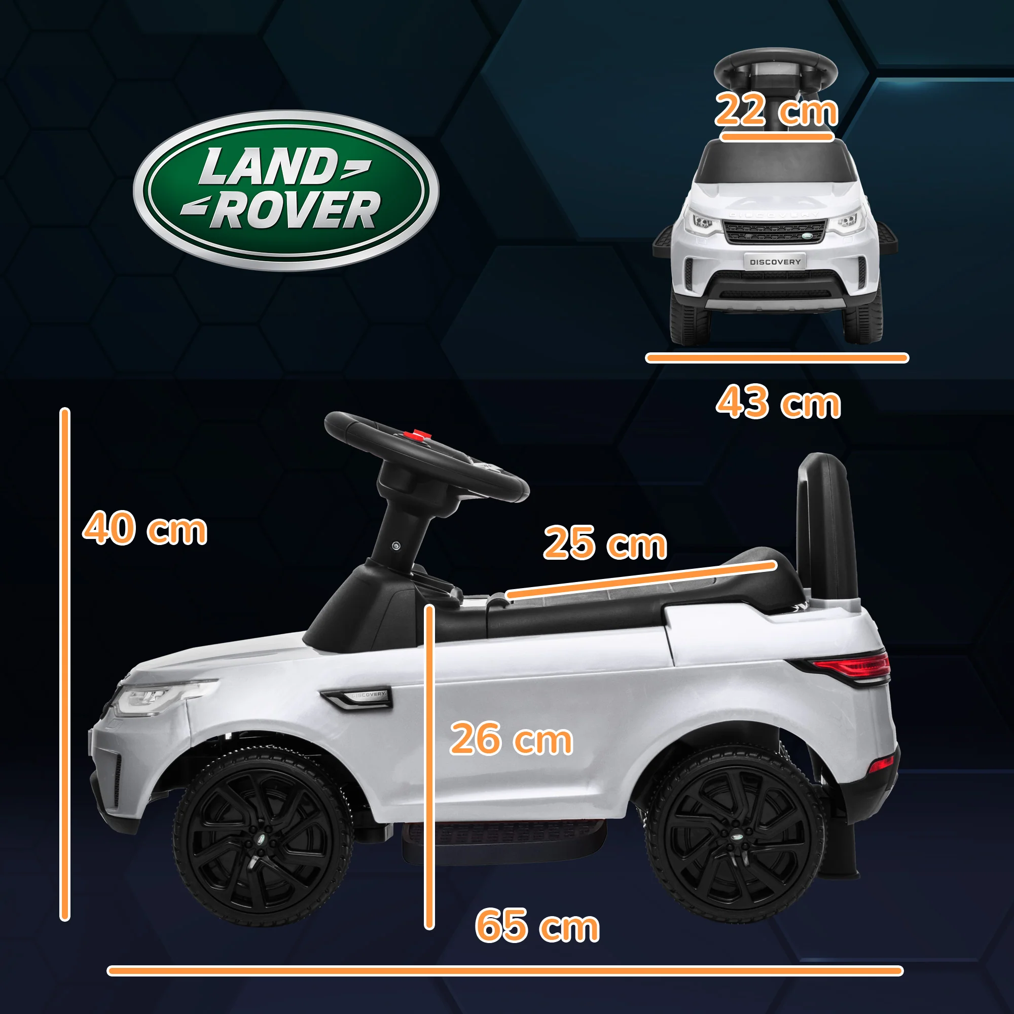 AIYAPLAY Land Rover Licensed Kids Electric Ride On Car Sliding Car - Image 14