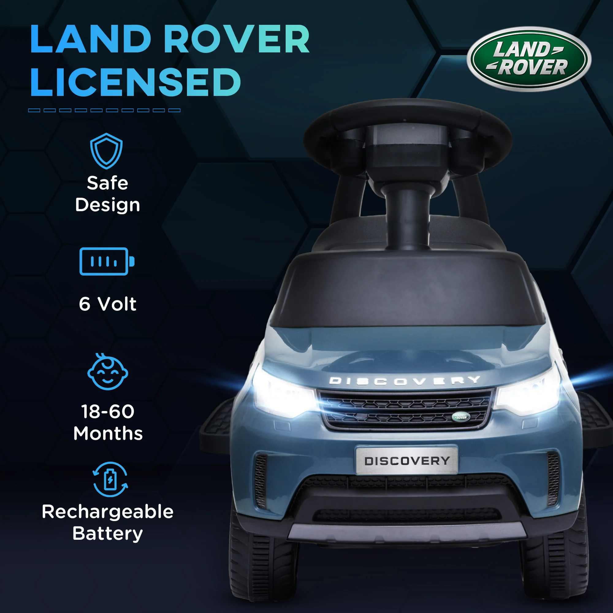 AIYAPLAY Land Rover Licensed Kids Electric Ride On Car Sliding Car - Image 22