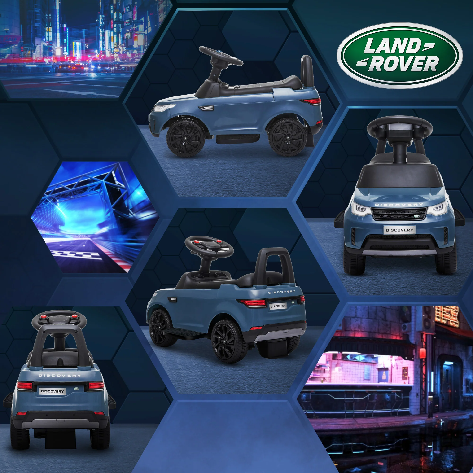 AIYAPLAY Land Rover Licensed Kids Electric Ride On Car Sliding Car - Image 26