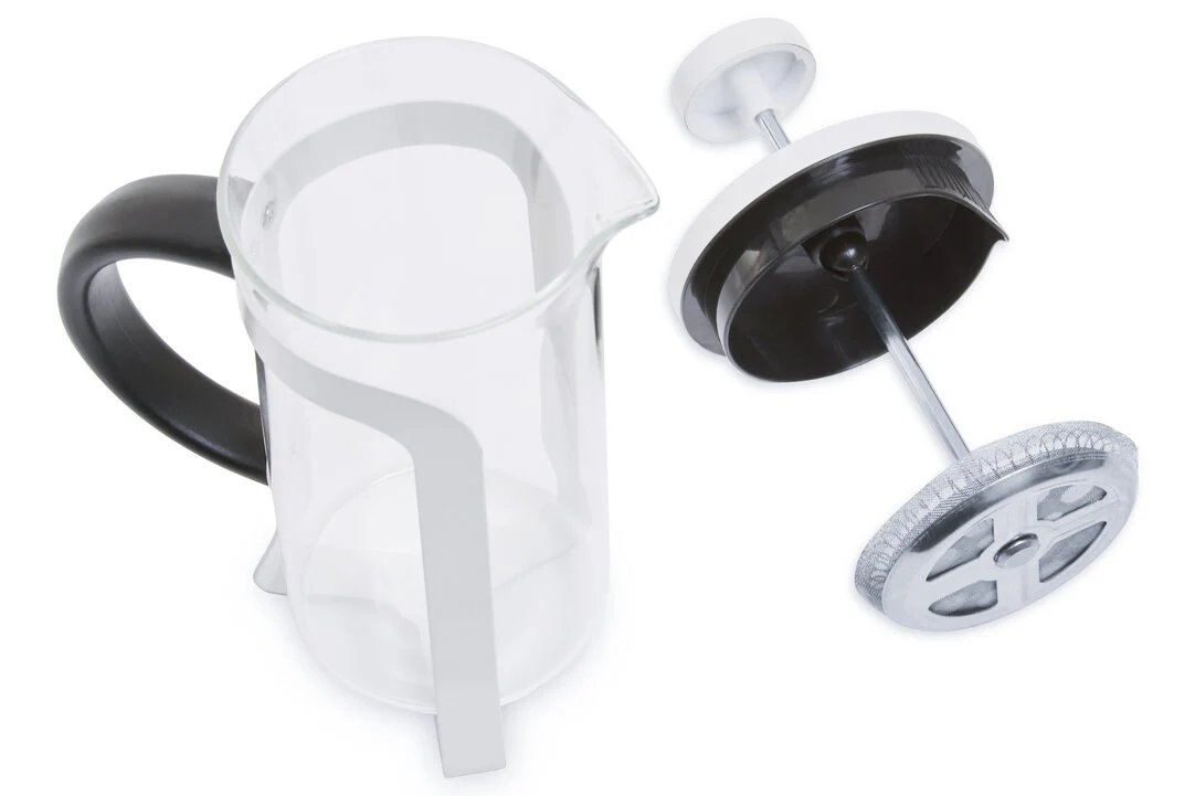 Akeala Matte White Cafetiere 350ml - Image 3