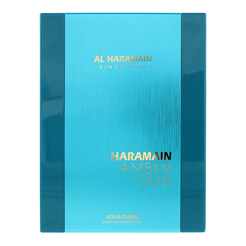 Al Haramain Amber Oud Aqua Dubai Eau De Parfum 75ml - Image 3