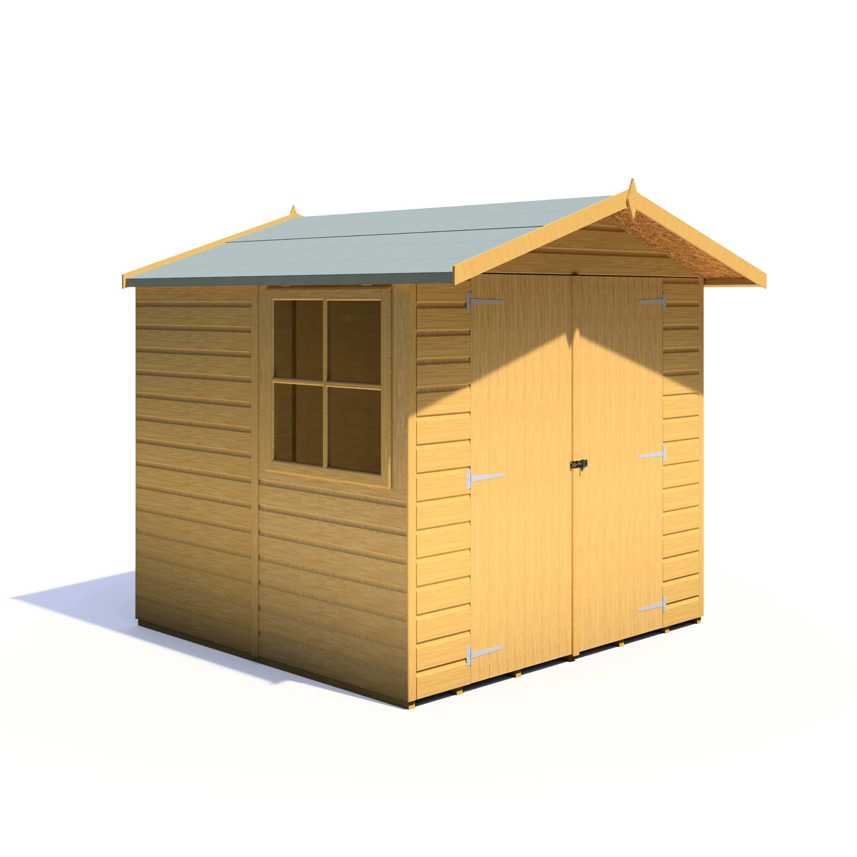 Alderney 7 X 7 Shiplap Apex Shed - Image 3