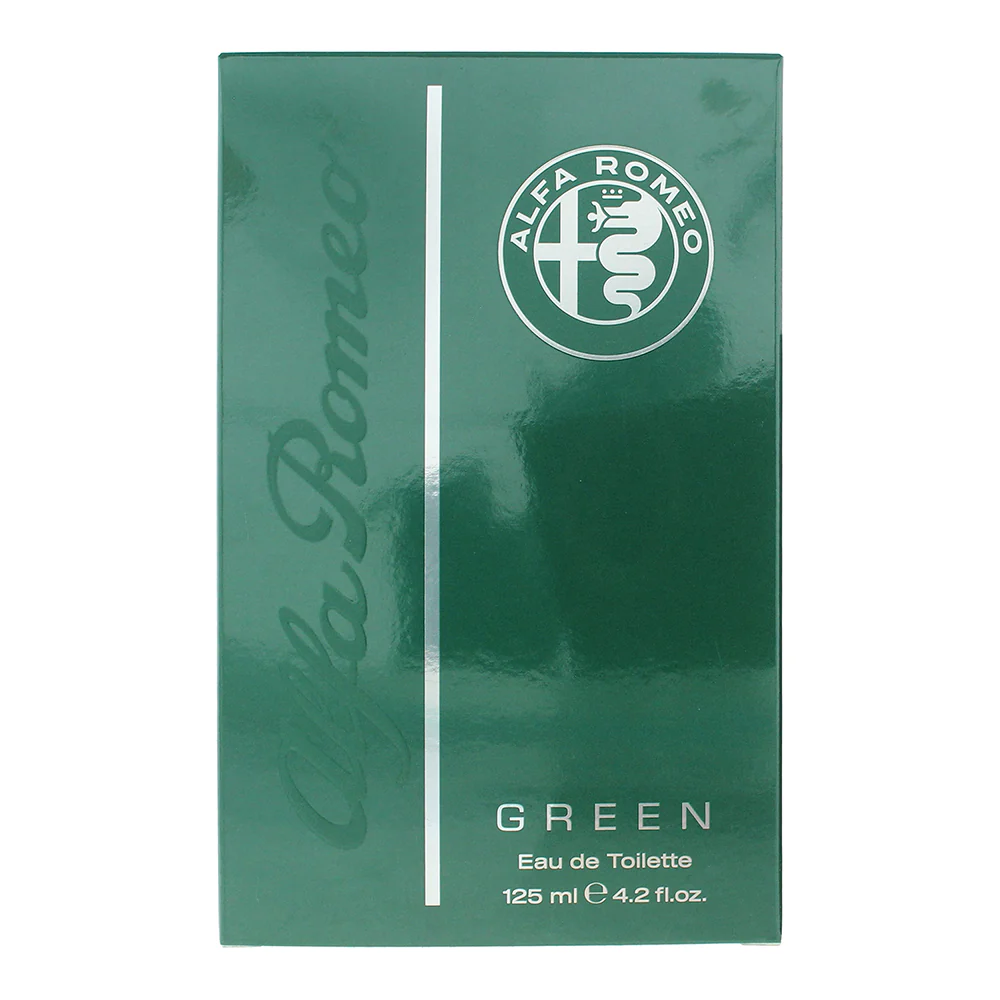 Alfa Romeo Green Eau De Toilette 125ml - Image 3