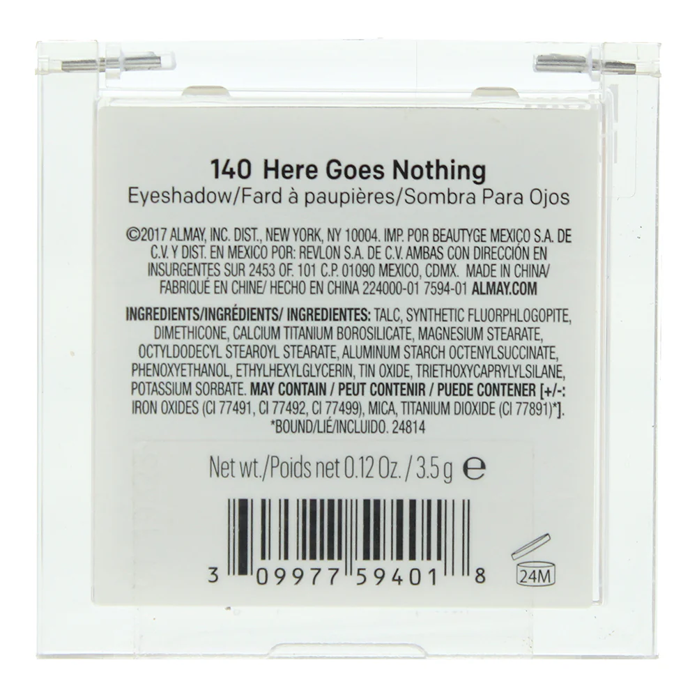 Almay 140 Here Goes Nothing Eye Shadow Quad 3.5g - Image 2