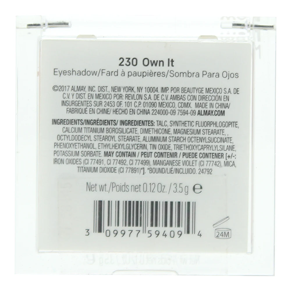 Almay 230 Own It Eye Shadow Quad 3.5g - Image 2
