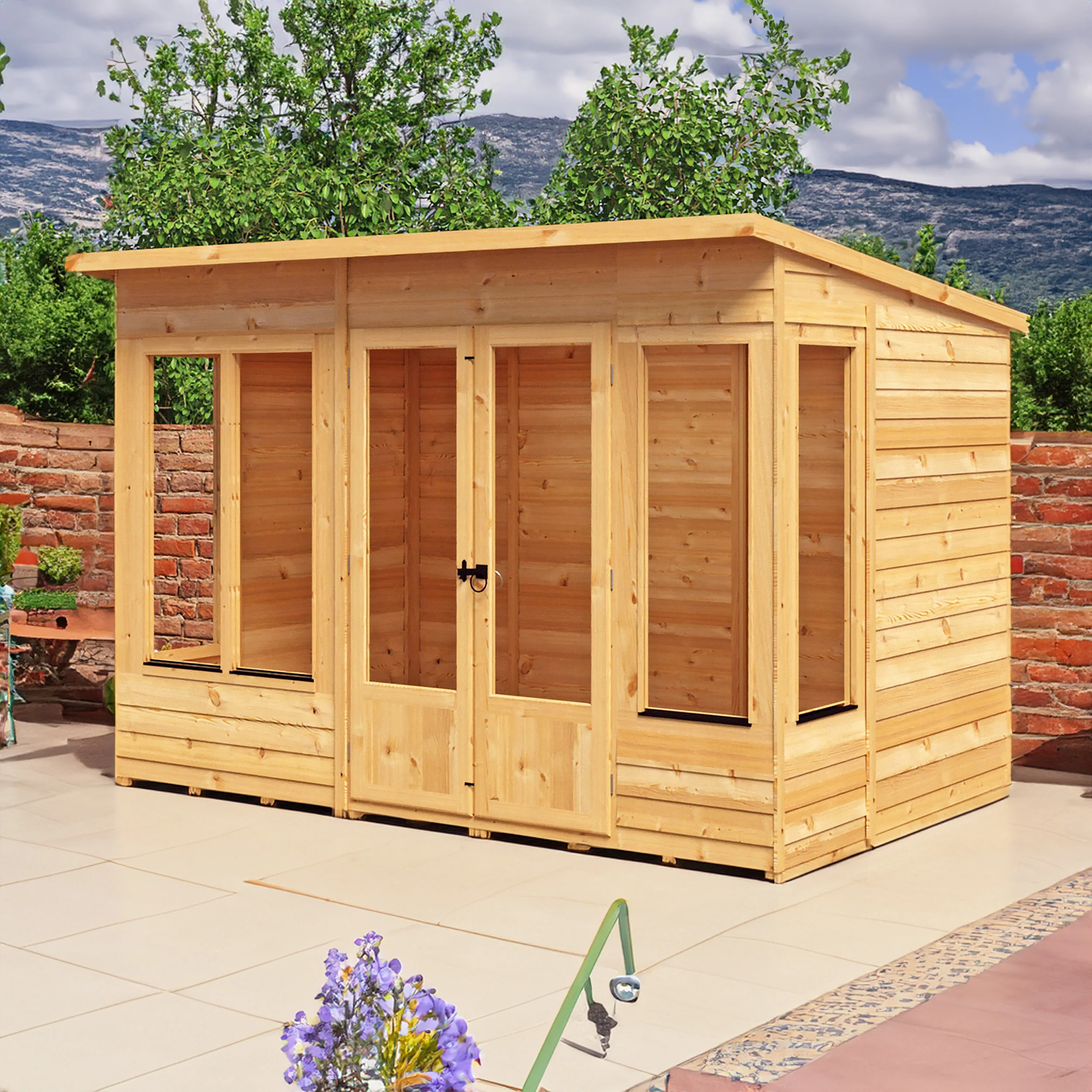 Alora Overlap Pent Sumerhouse