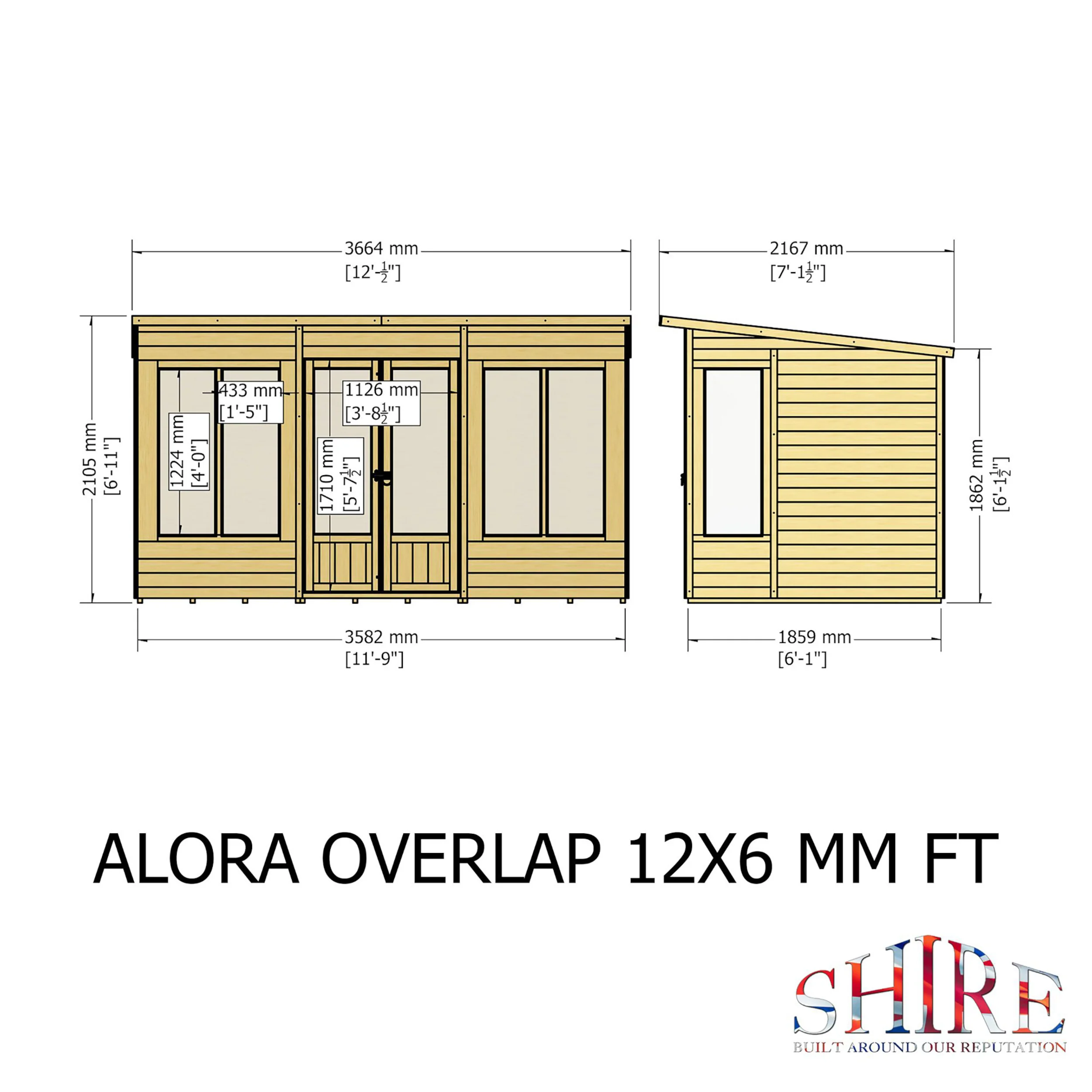 Alora Overlap Pent Sumerhouse - Image 15