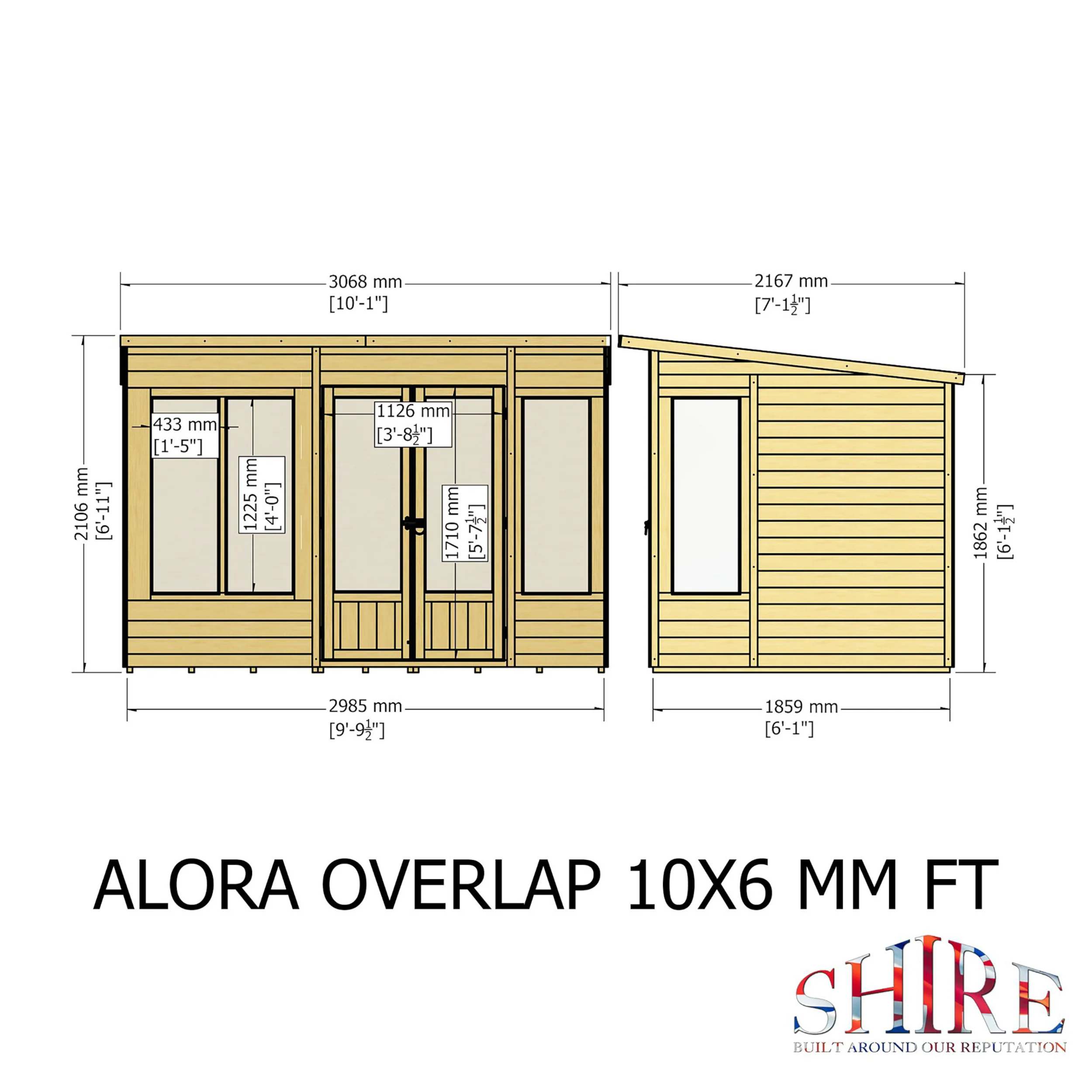 Alora Overlap Pent Sumerhouse - Image 7