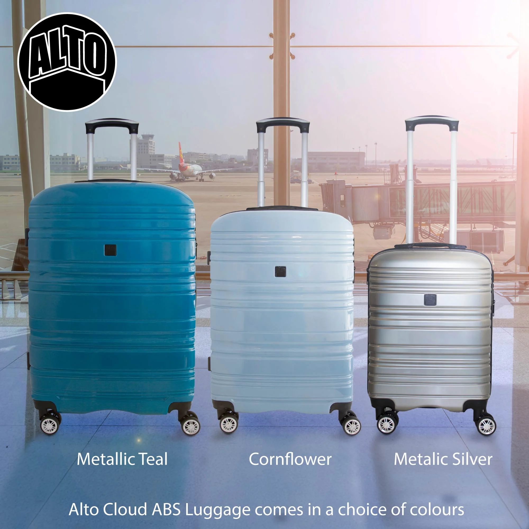 Alto Cloud ABS Luggage - Cornflower - Image 6