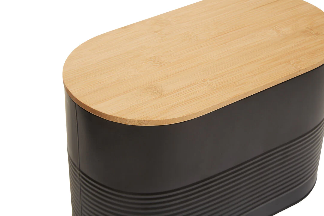 Alton Black Bread Bin - Image 5