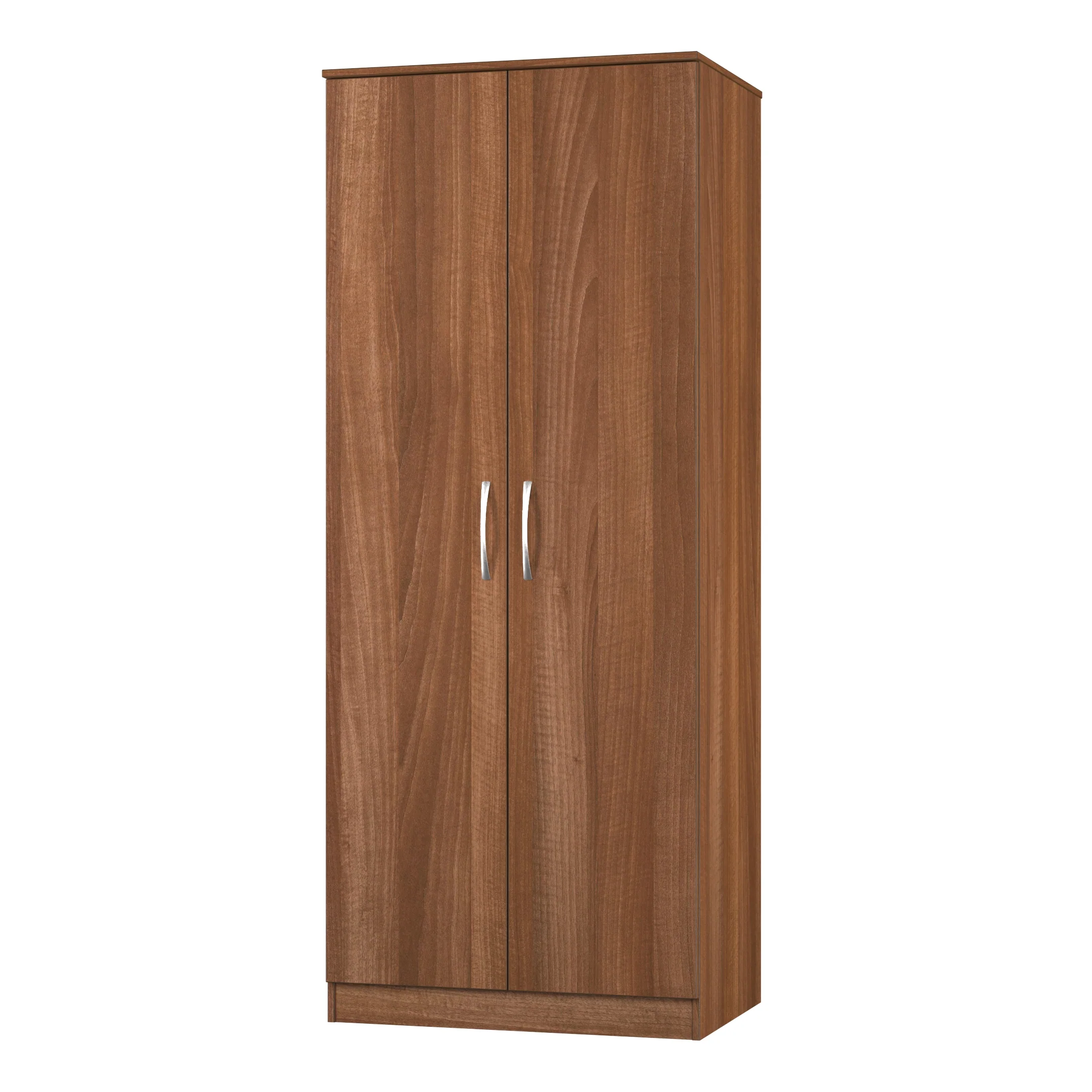Alton Ready Assembled 2 Door Wardrobe in Noche Walnut - Image 3