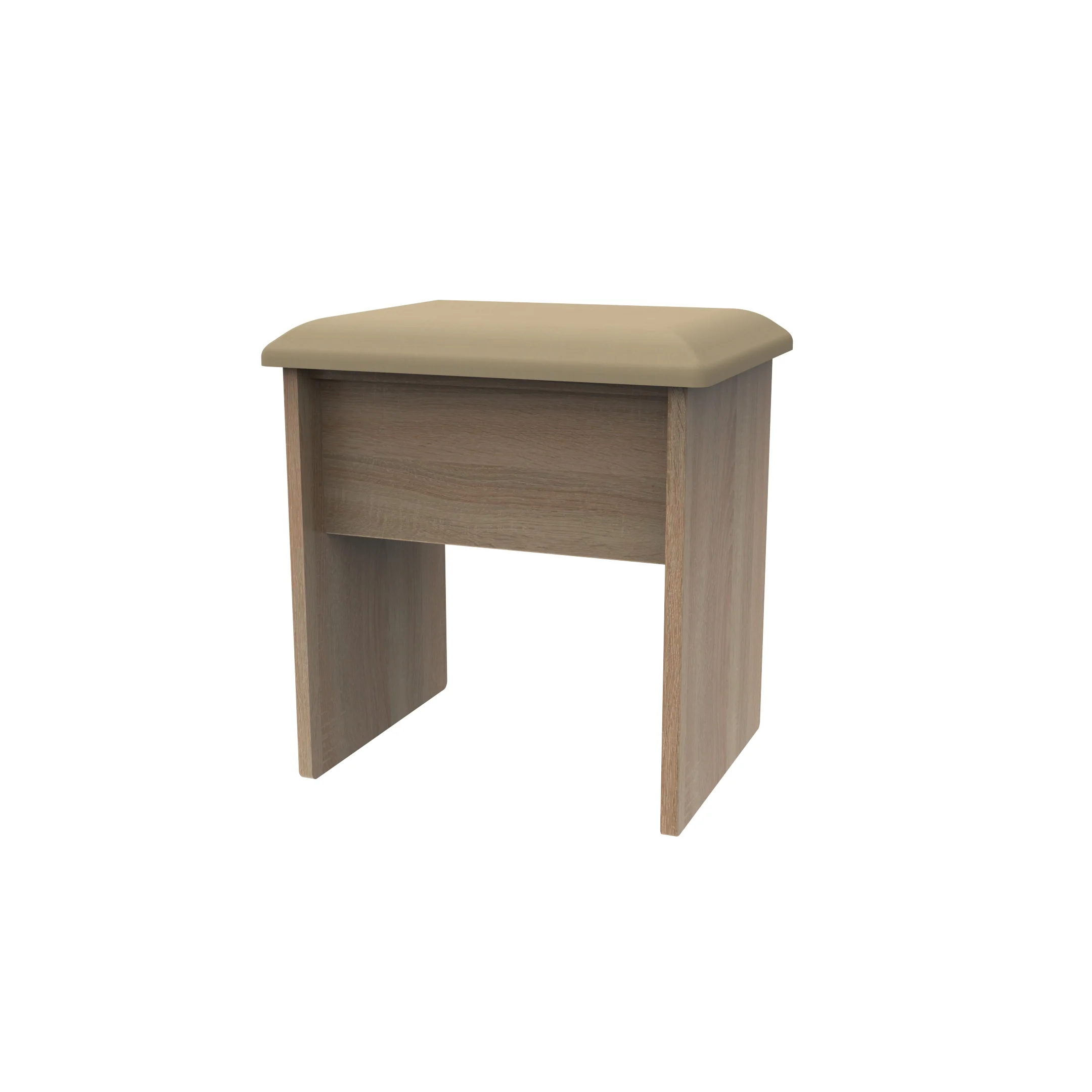 Alton Ready Assembled Stool in Bardolino Oak - Image 3
