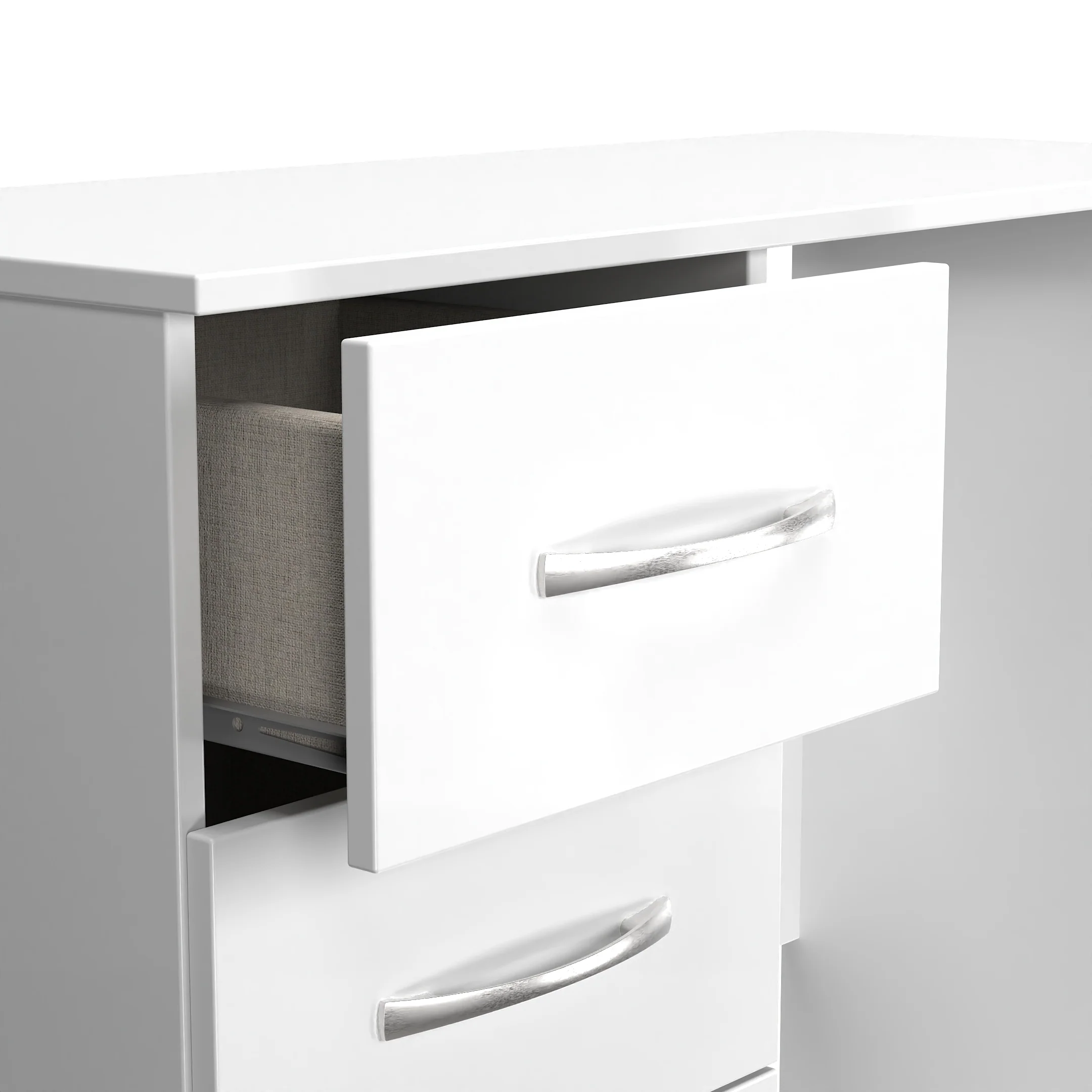 Alton Ready Assembled Vanity in White Matt - Image 6
