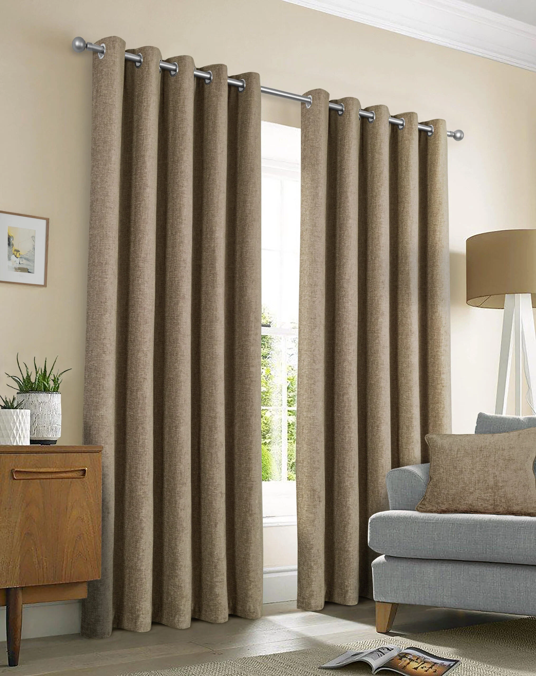 AMBERLEY EARTH POLYESTER FILLED CUSHION - Image 2