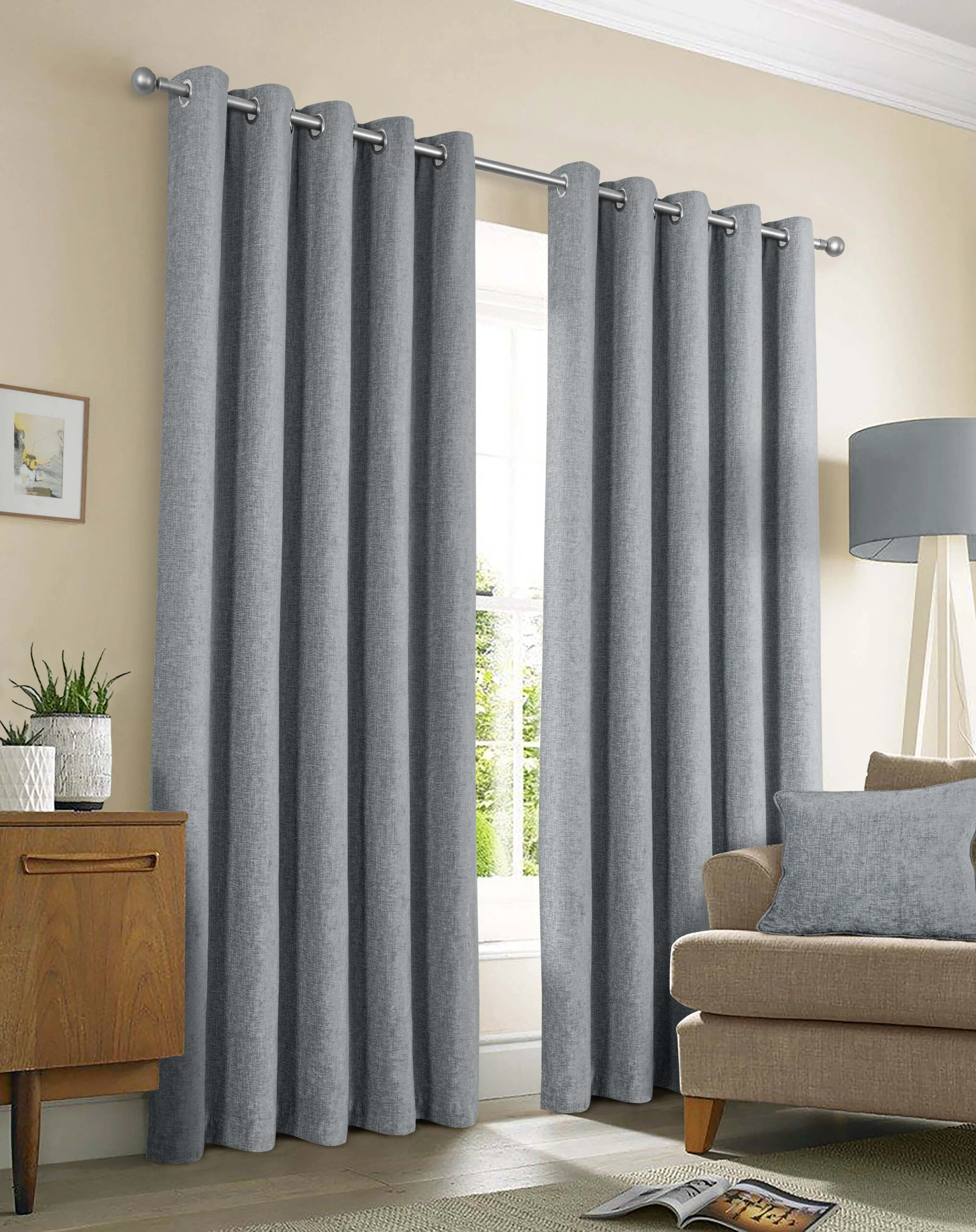 AMBERLEY NICKEL CUSHION COVER - Image 2