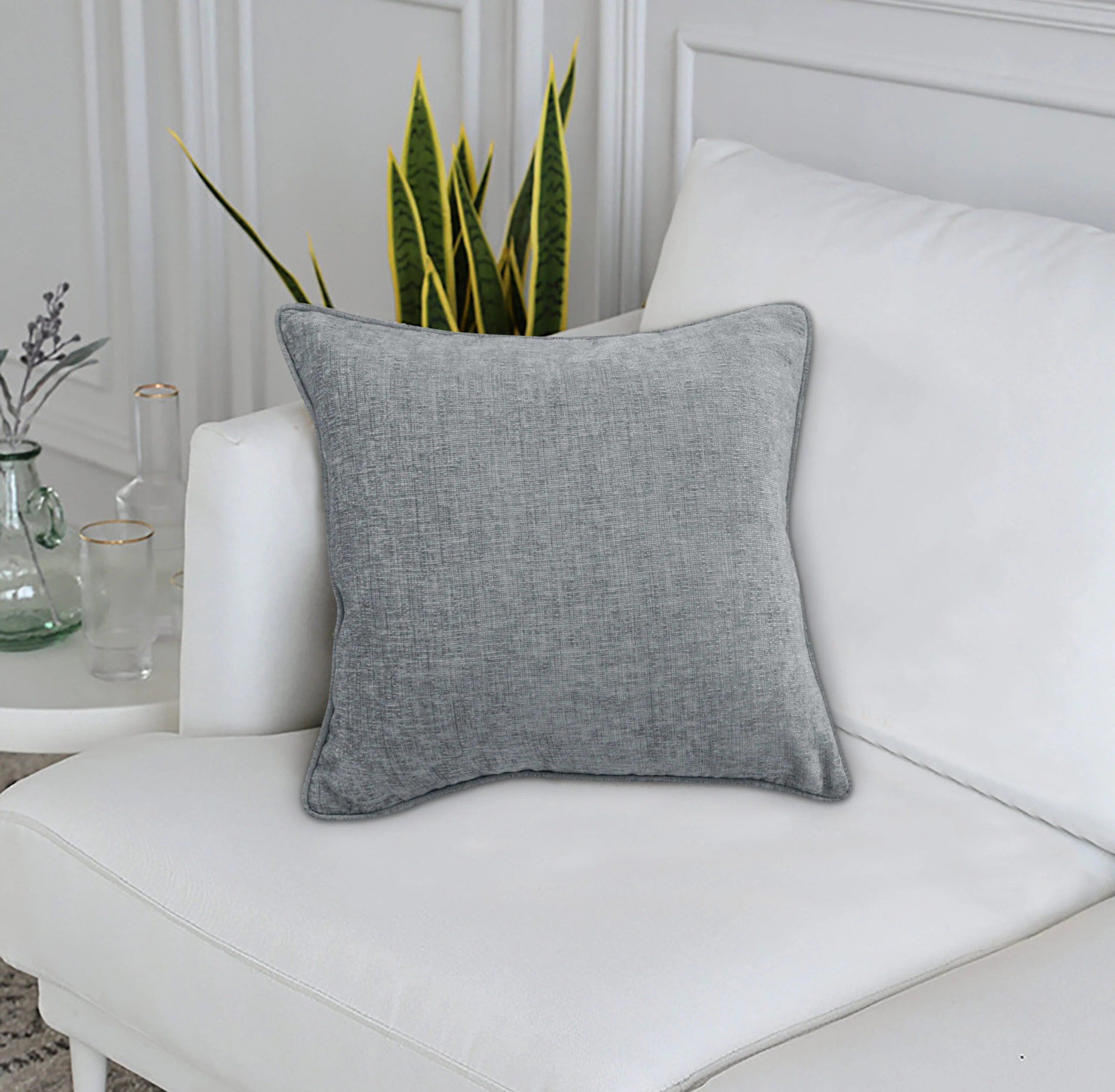 AMBERLEY NICKEL CUSHION COVER - Image 7