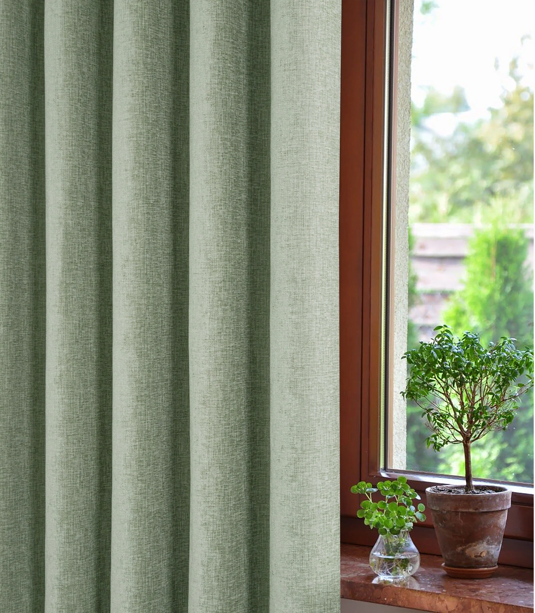 AMBERLEY SAGE CUSHION COVER - Image 5
