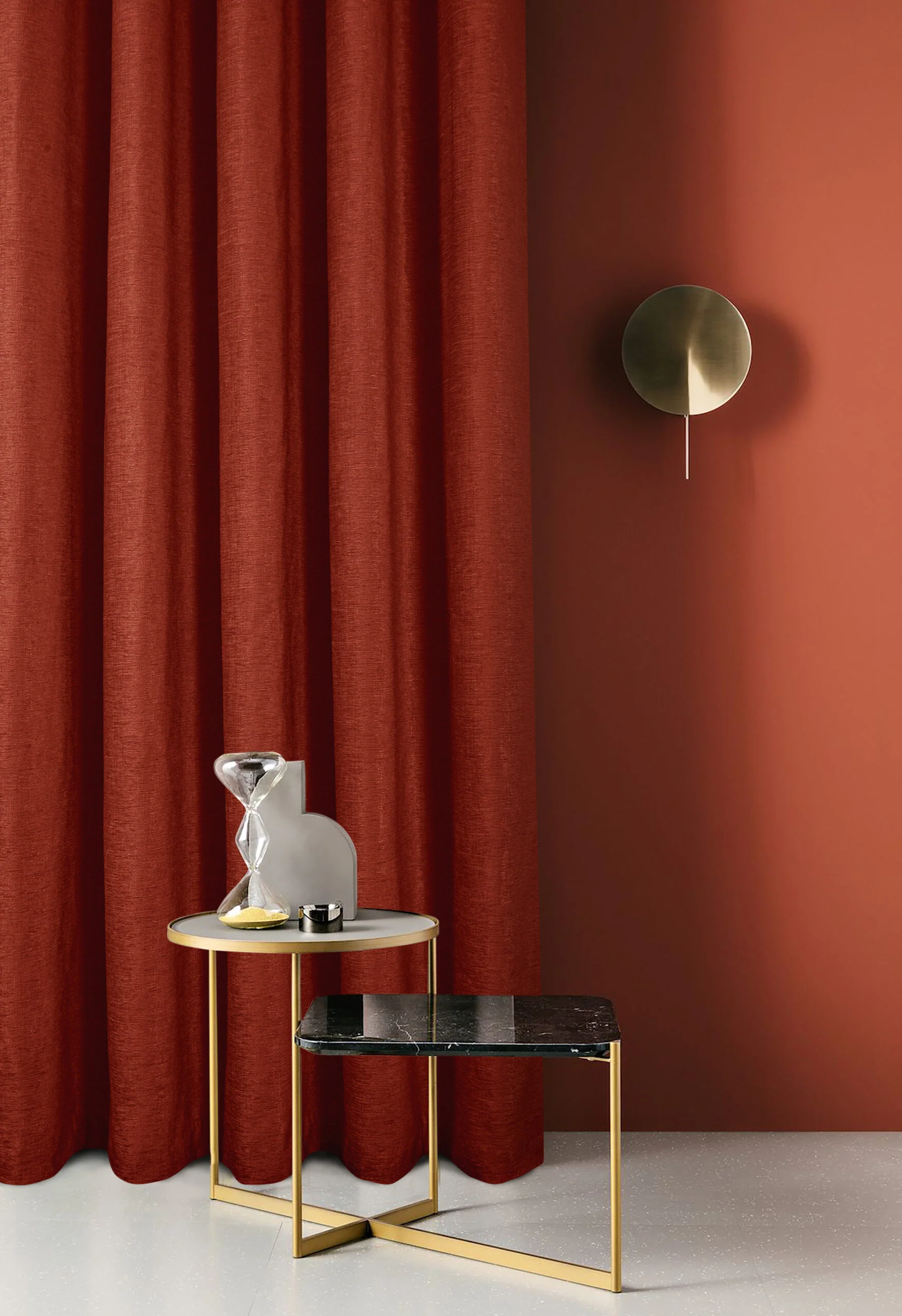 AMBERLEY TERRACOTTA CUSHION COVER - Image 4