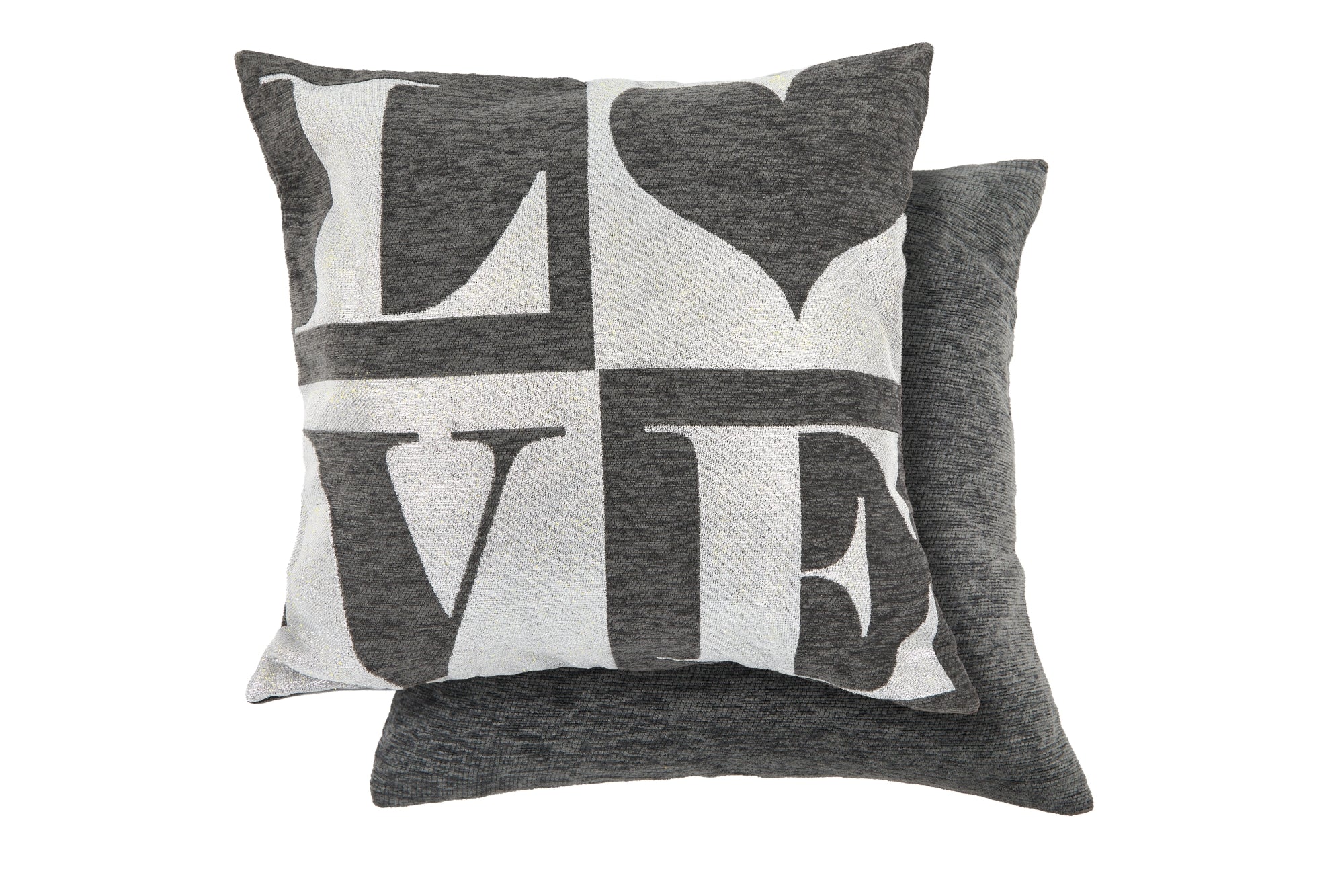 Amor Love - Cushion Cover in Black - Image 2