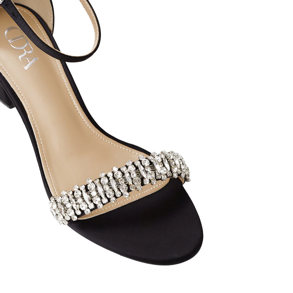 Ankle Strap Open Toe Block Heels Pumps Sandals - Image 8