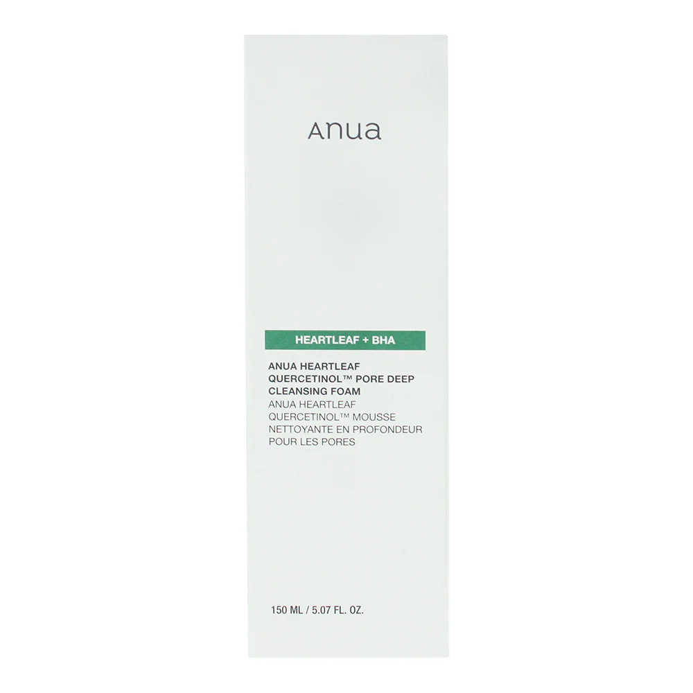 Anua Heartleaf Quercetinol Pore Deep Cleansing Foam 150ml - Image 4