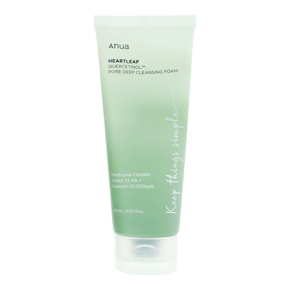 Anua Heartleaf Quercetinol Pore Deep Cleansing Foam 150ml - Image 2