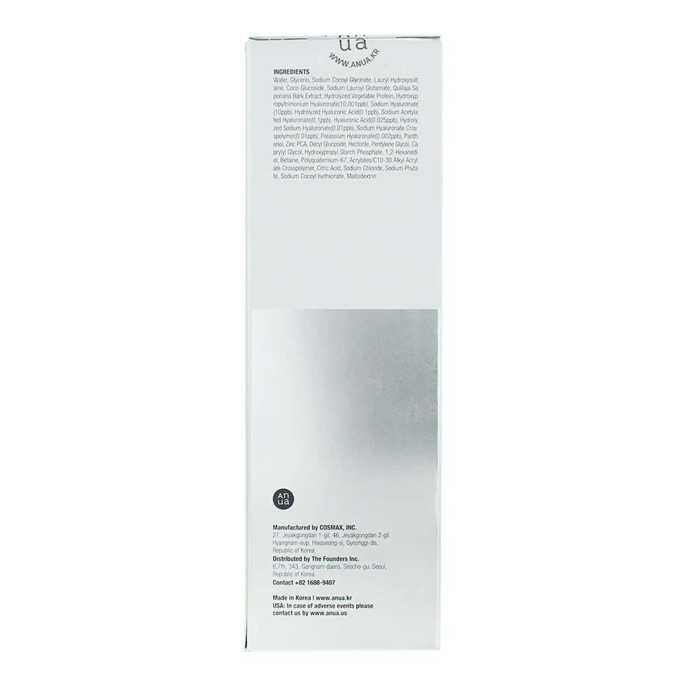 Anua Hyaluronic Acid + Panthenol Foaming Cleanser 150ml - Image 2
