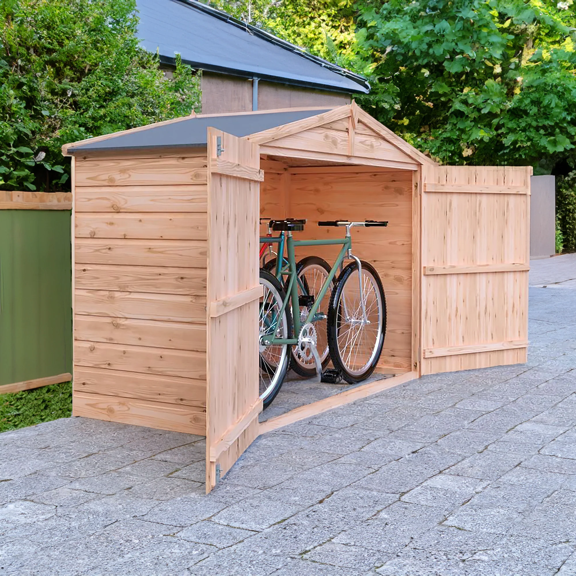 Apex Bike Store Shiplap, No Floor - Image 2