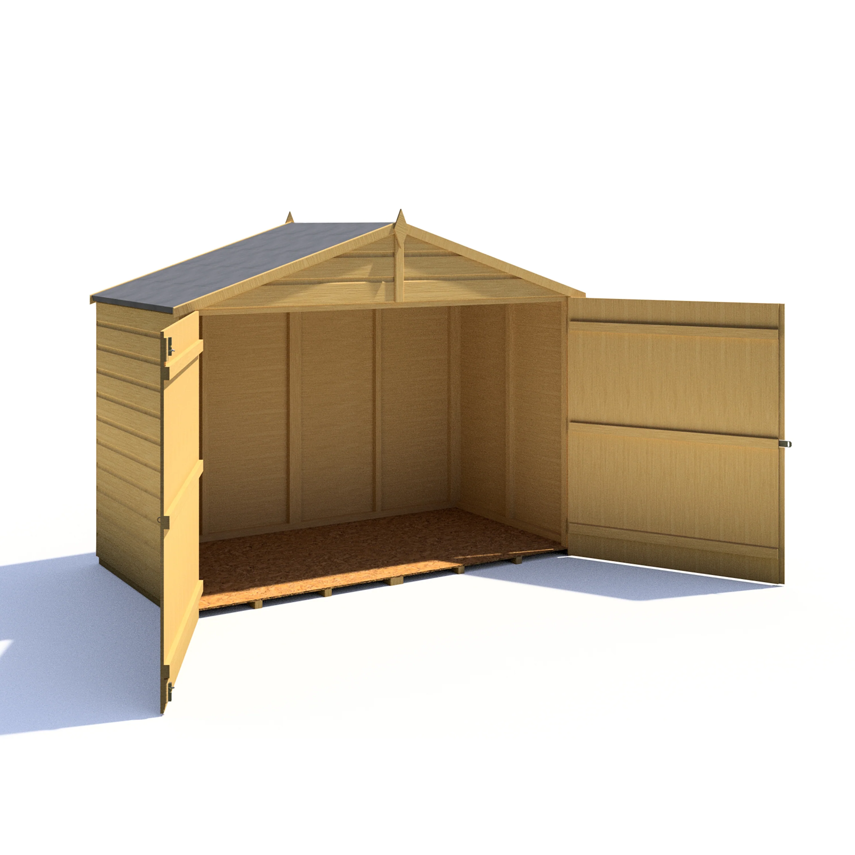 Apex Bike Store Shiplap, With Floor - Image 2
