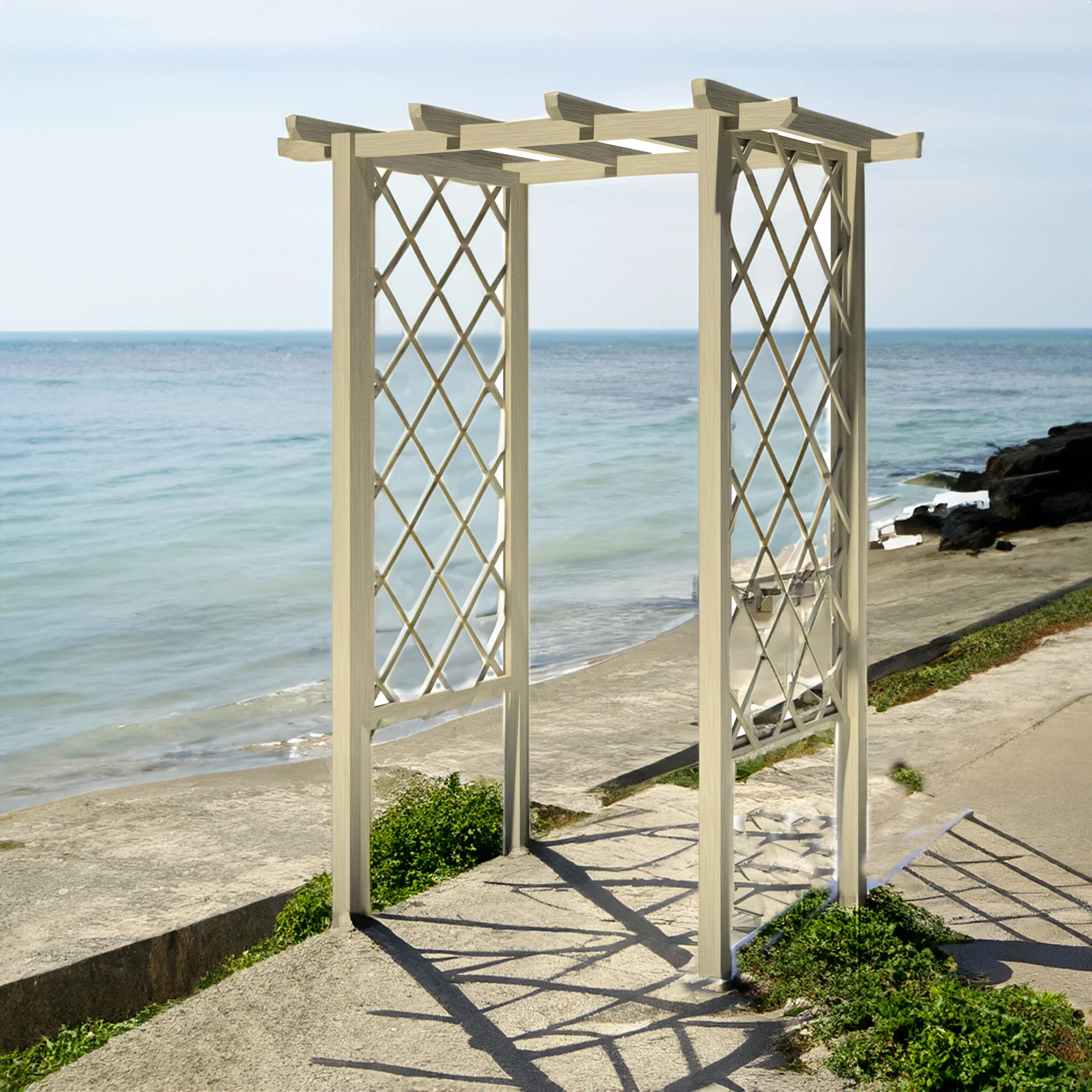 Arch Trellis Pergola - Image 2