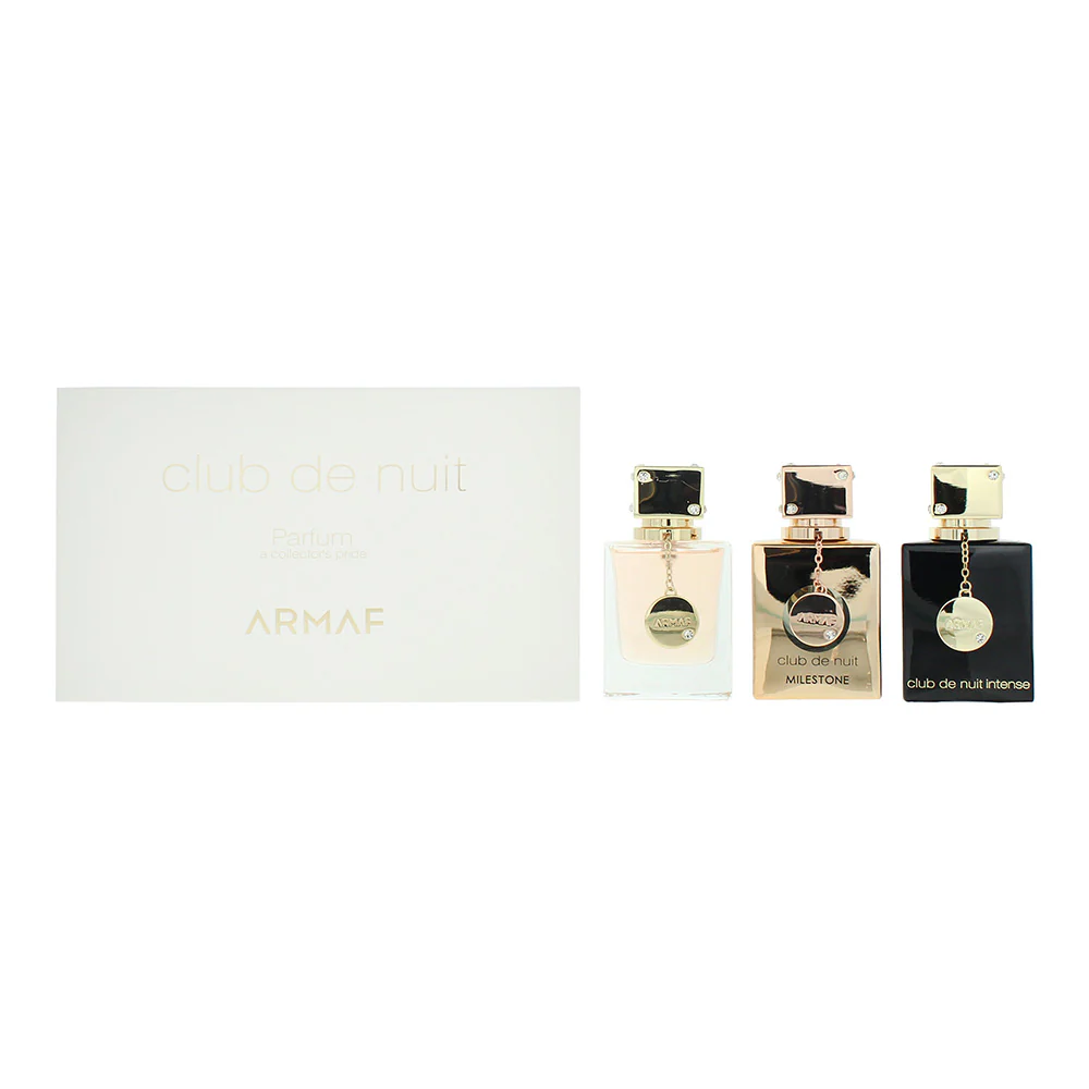 Armaf Club De Nuit 3 Piece Gift Set: Women Eau De Parfum 30ml - Milestone Eau De