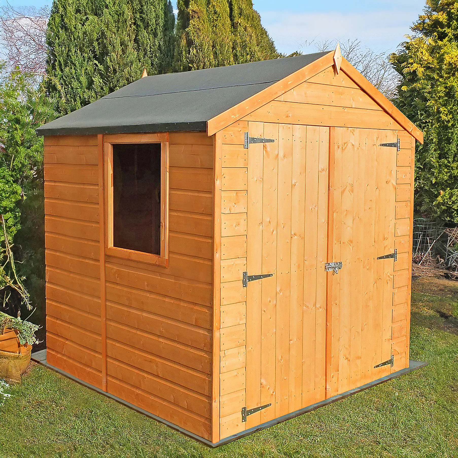 Arran 6 X 6 Shiplap Apex Shed - Image 2