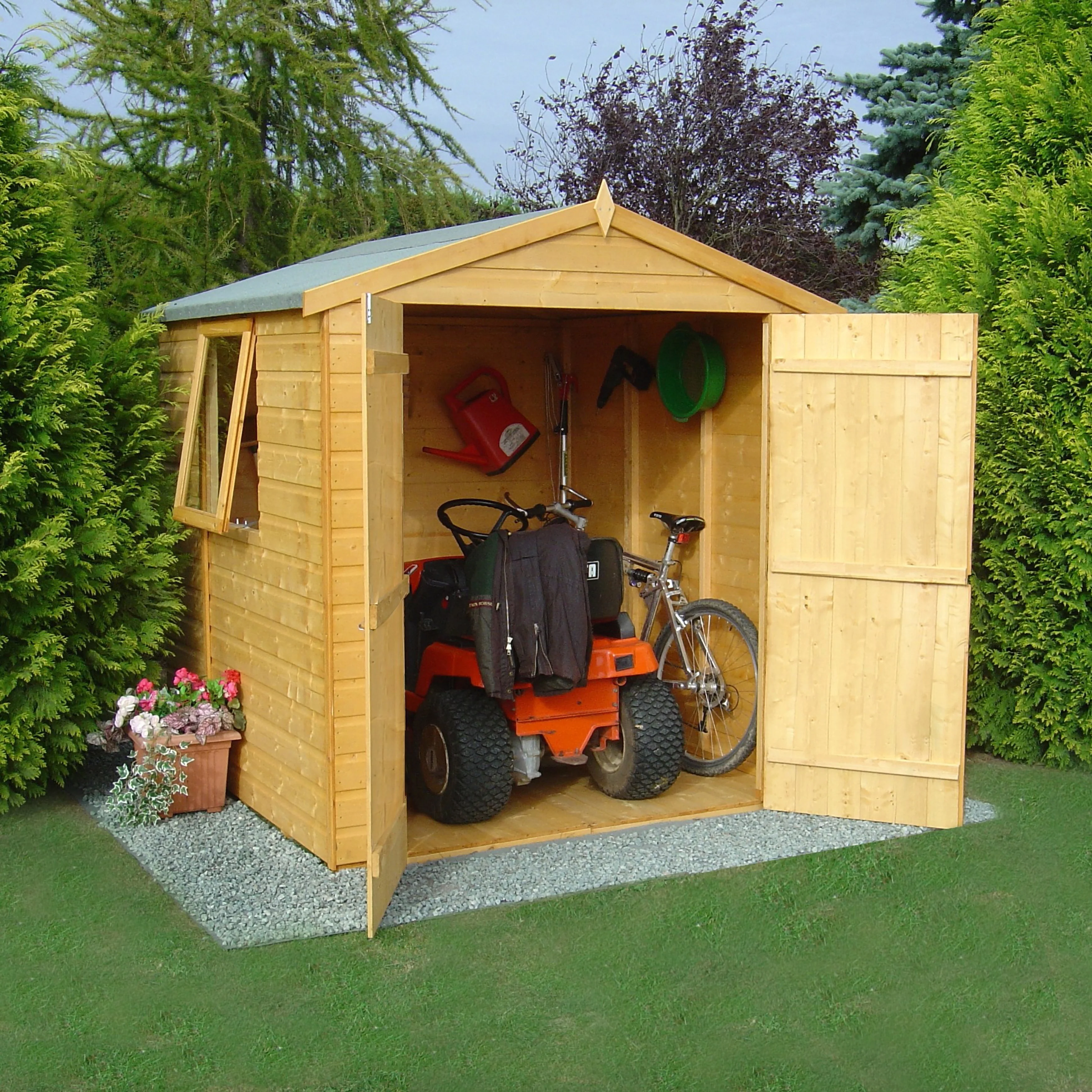 Arran 6 X 6 Shiplap Apex Shed - Image 3