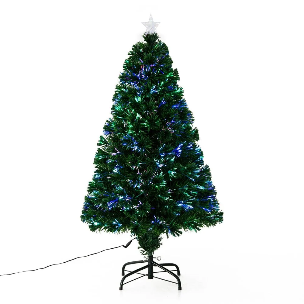 Artificial Christmas Tree, Pre-Lit, 1.2m
