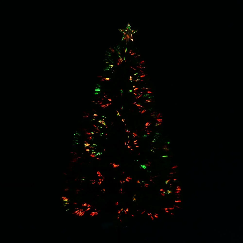 Artificial Christmas Tree, Pre-Lit, 1.2m - Image 8
