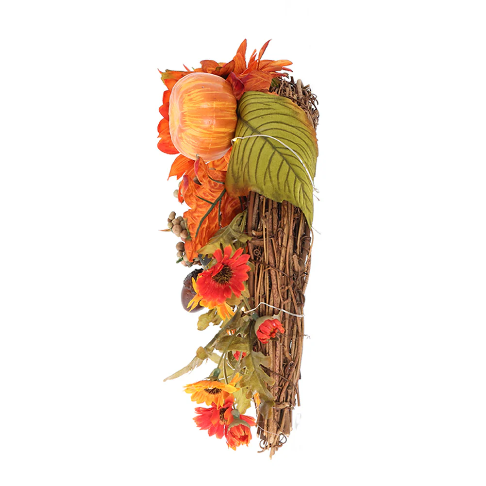 Artificial Sunflower Pumpkin Swag - Image 5