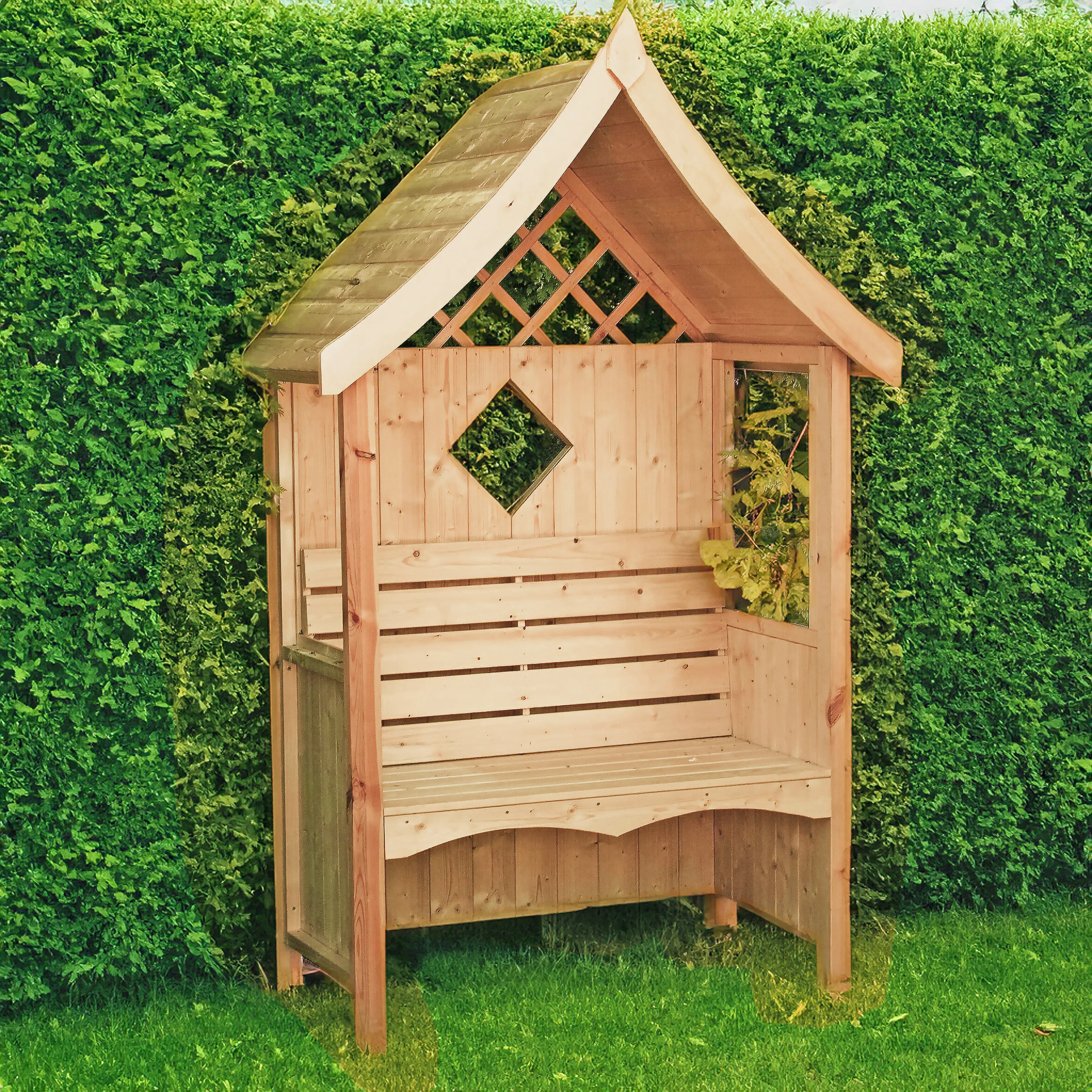 Arum Pressure Treated Arbour Seat - Image 2