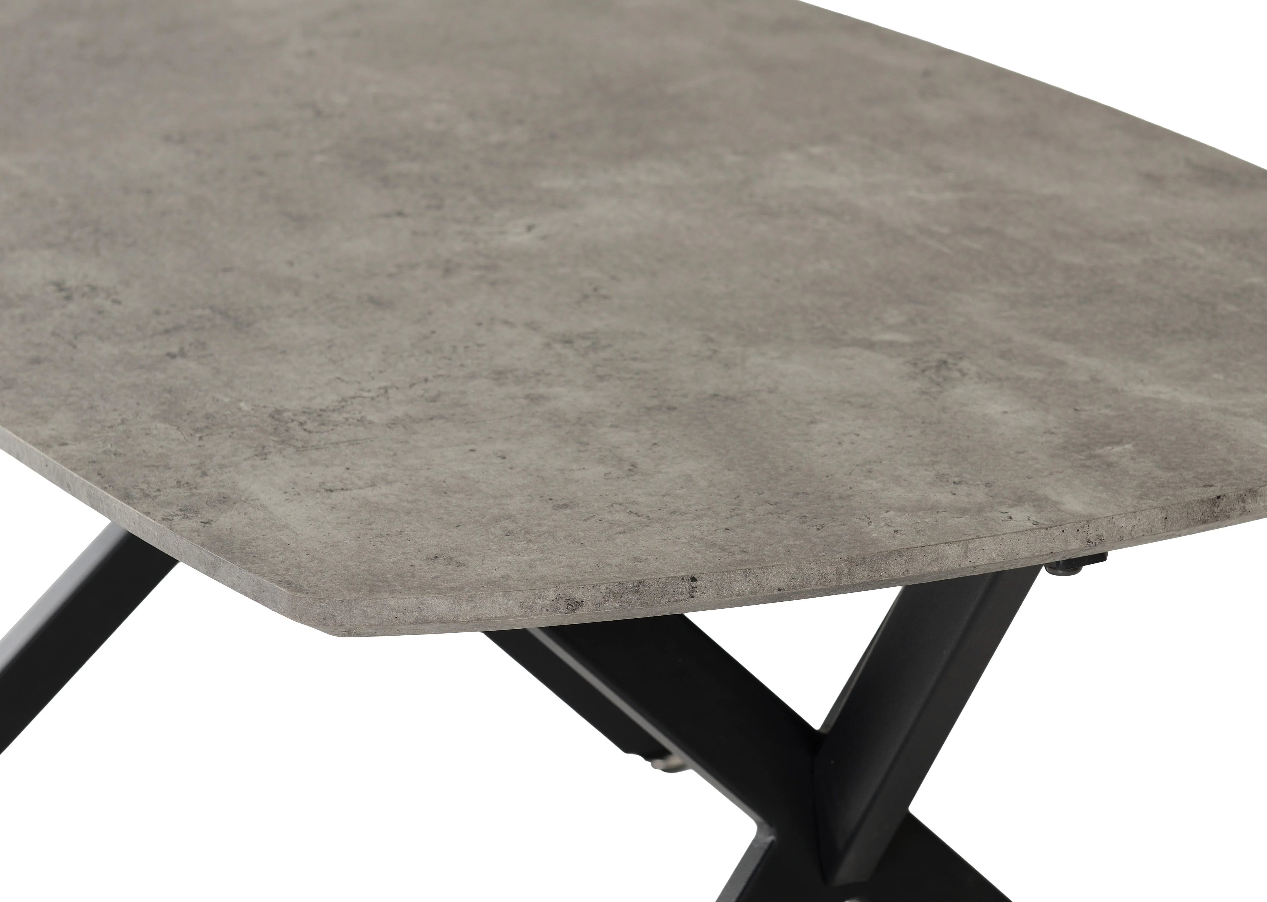 ATHENS OVAL COFFEE TABLE - CONCRETE EFFECT - CONCRETE EFFECT - Image 4