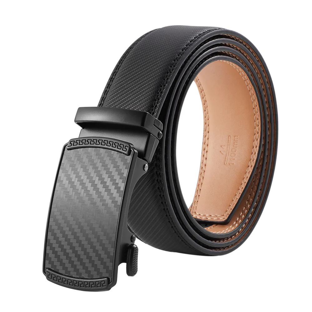 Automatic Buckle Leather Belt