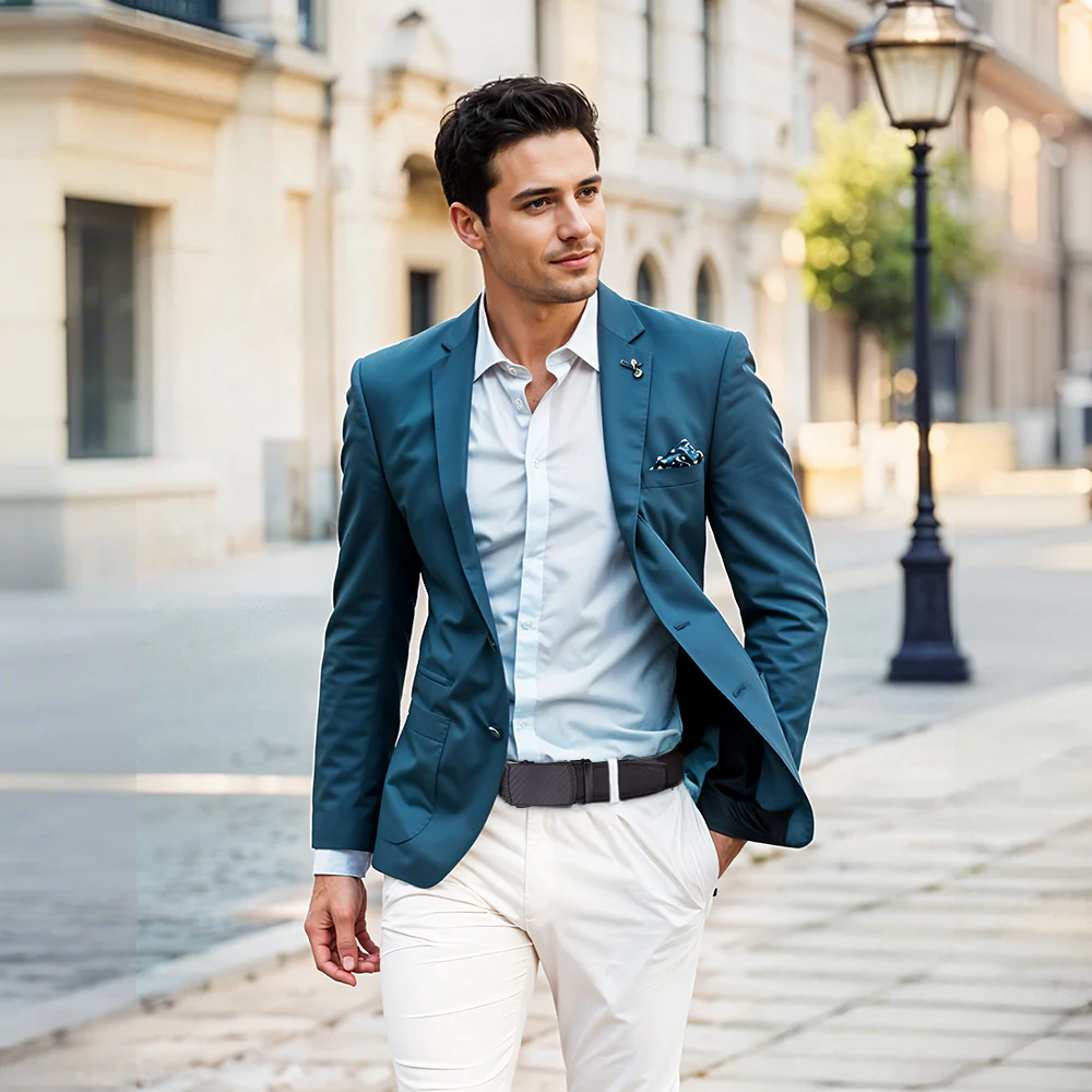 Automatic Buckle Leather Belt - Image 2